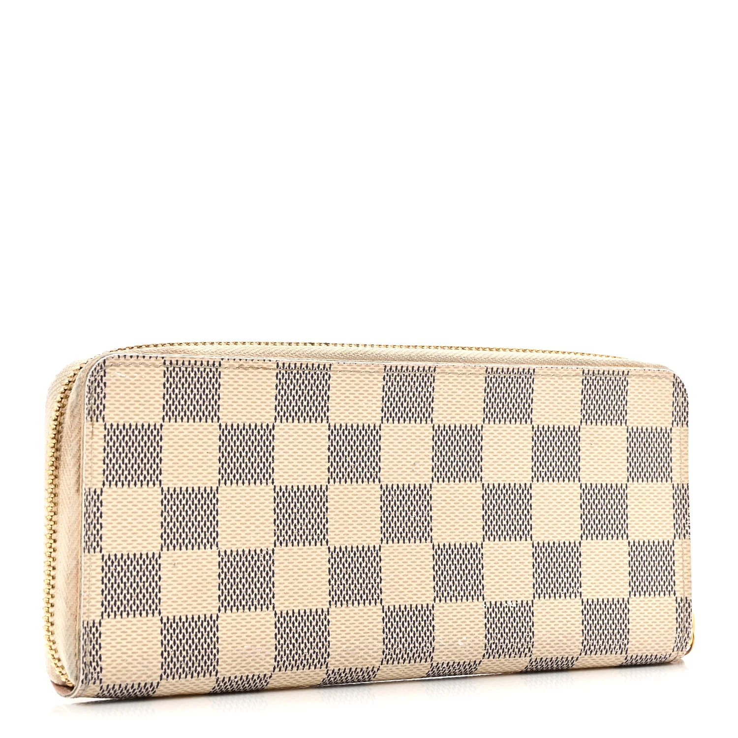 Damier Azur Clemence Wallet Rose Ballerine - Image 3