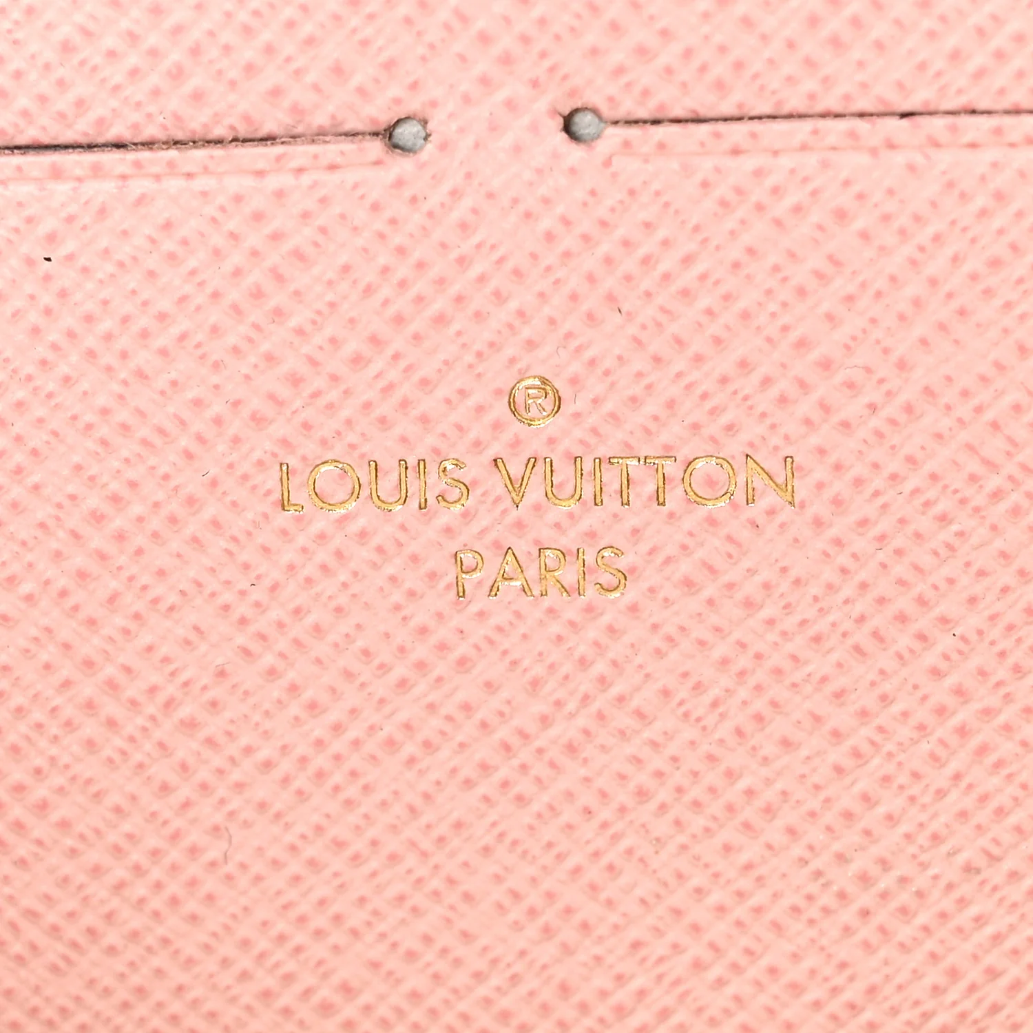 Damier Azur Clemence Wallet Rose Ballerine - Image 6