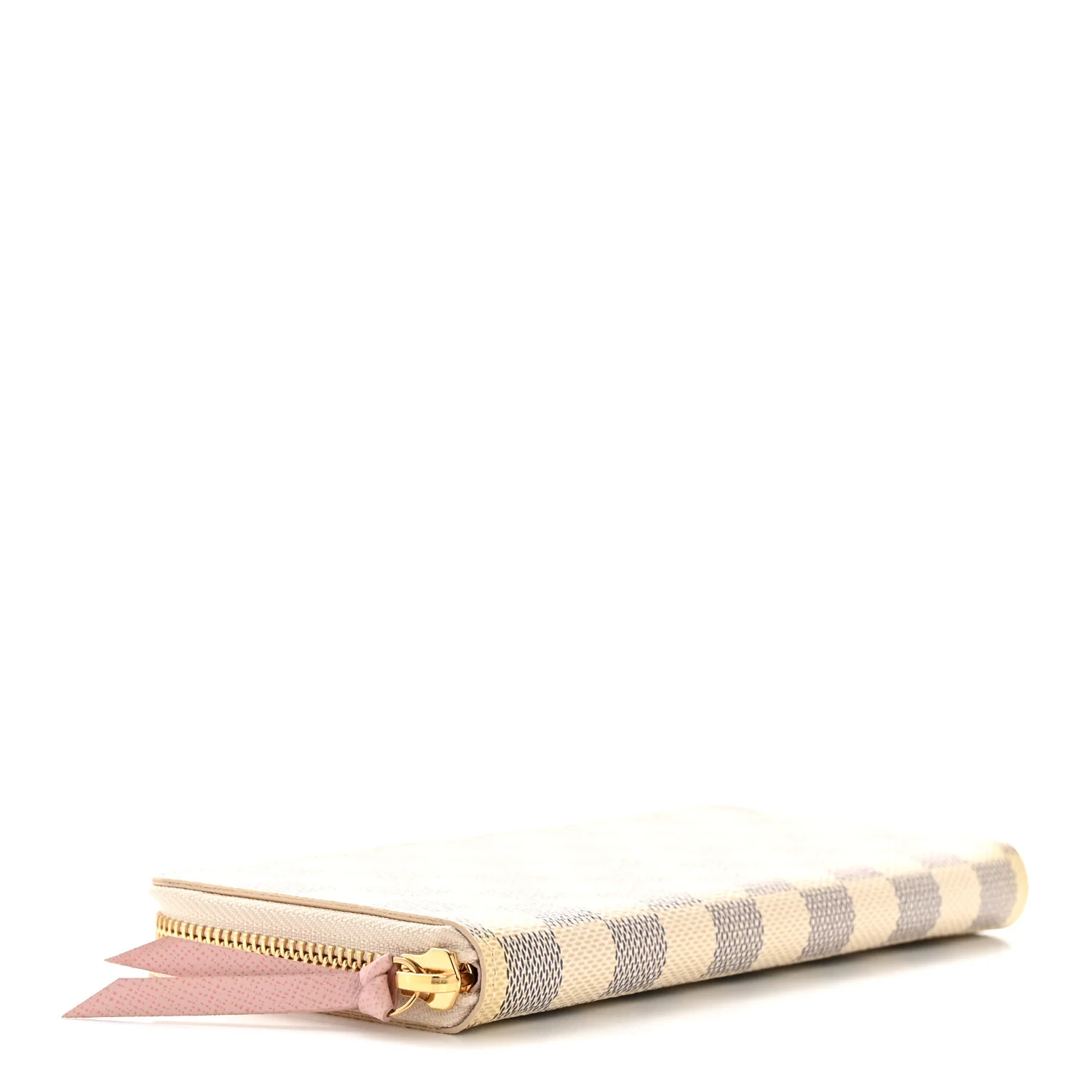 Damier Azur Clemence Wallet Rose Ballerine - Image 4