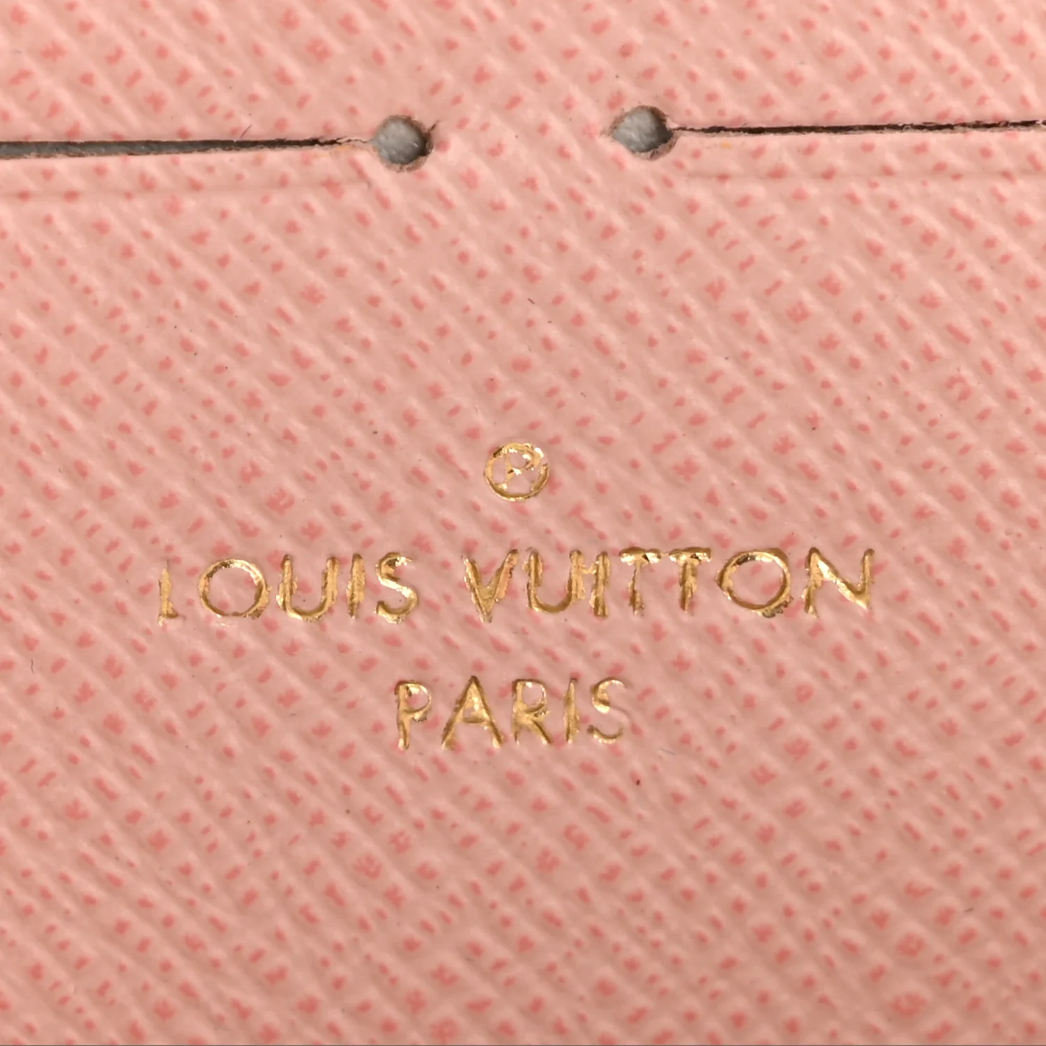 Damier Azur Clemence Wallet Rose Ballerine - Image 6