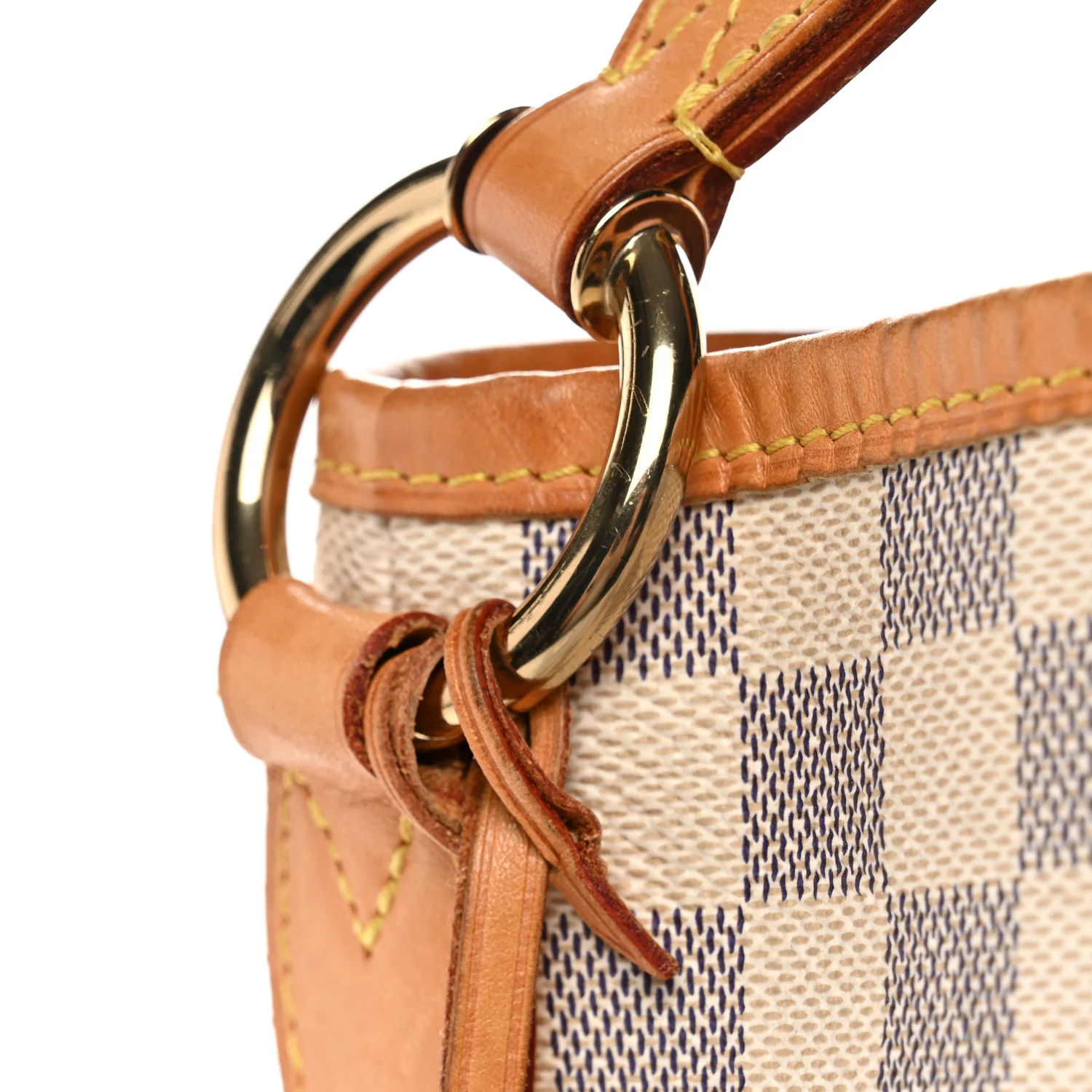 Damier Azur Delightful MM Rose Ballerine - Image 11