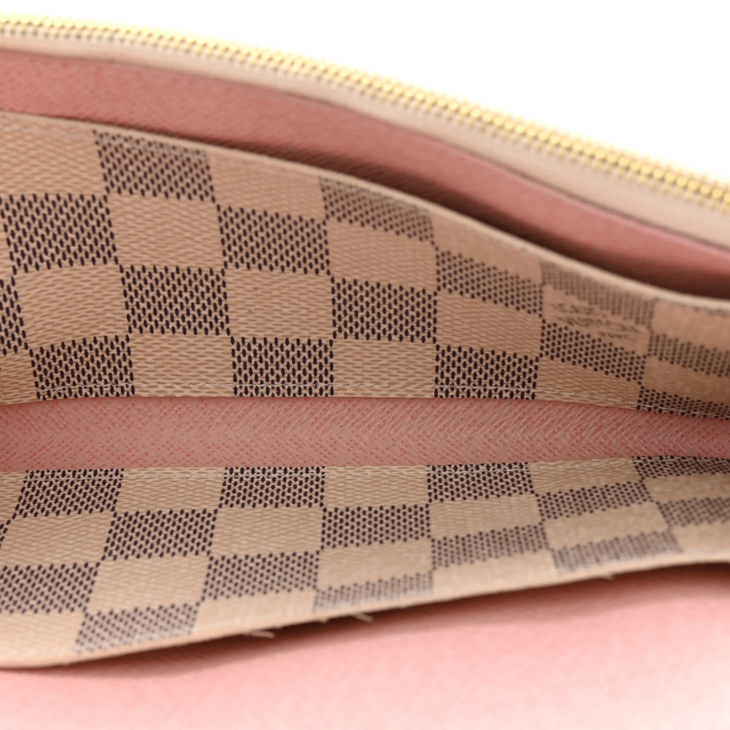 Damier Azur Emilie Wallet Rose Ballerine - Image 5