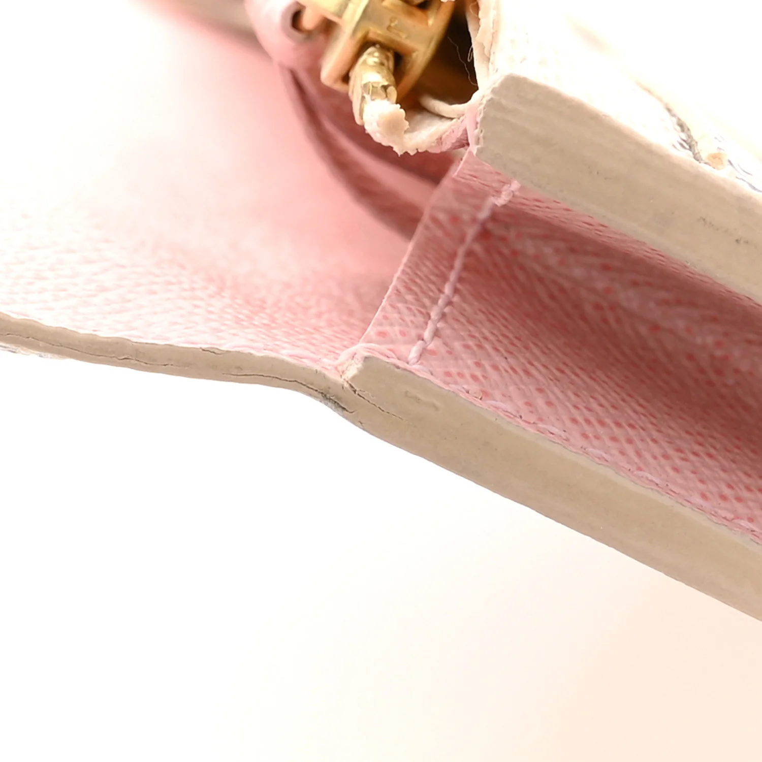 Damier Azur Emilie Wallet Rose Ballerine - Image 9