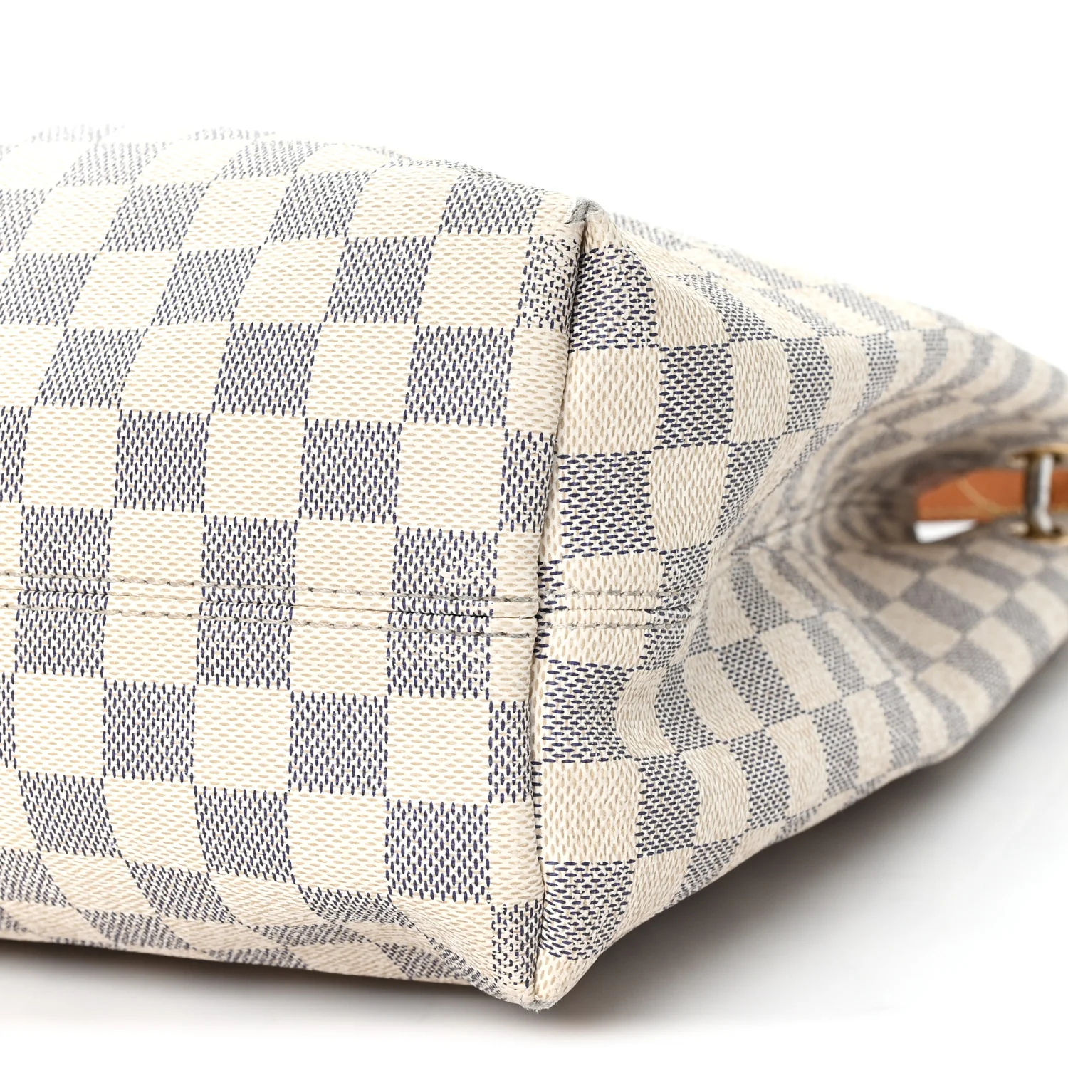 Damier Azur Graceful MM Rose Ballerine - Image 9
