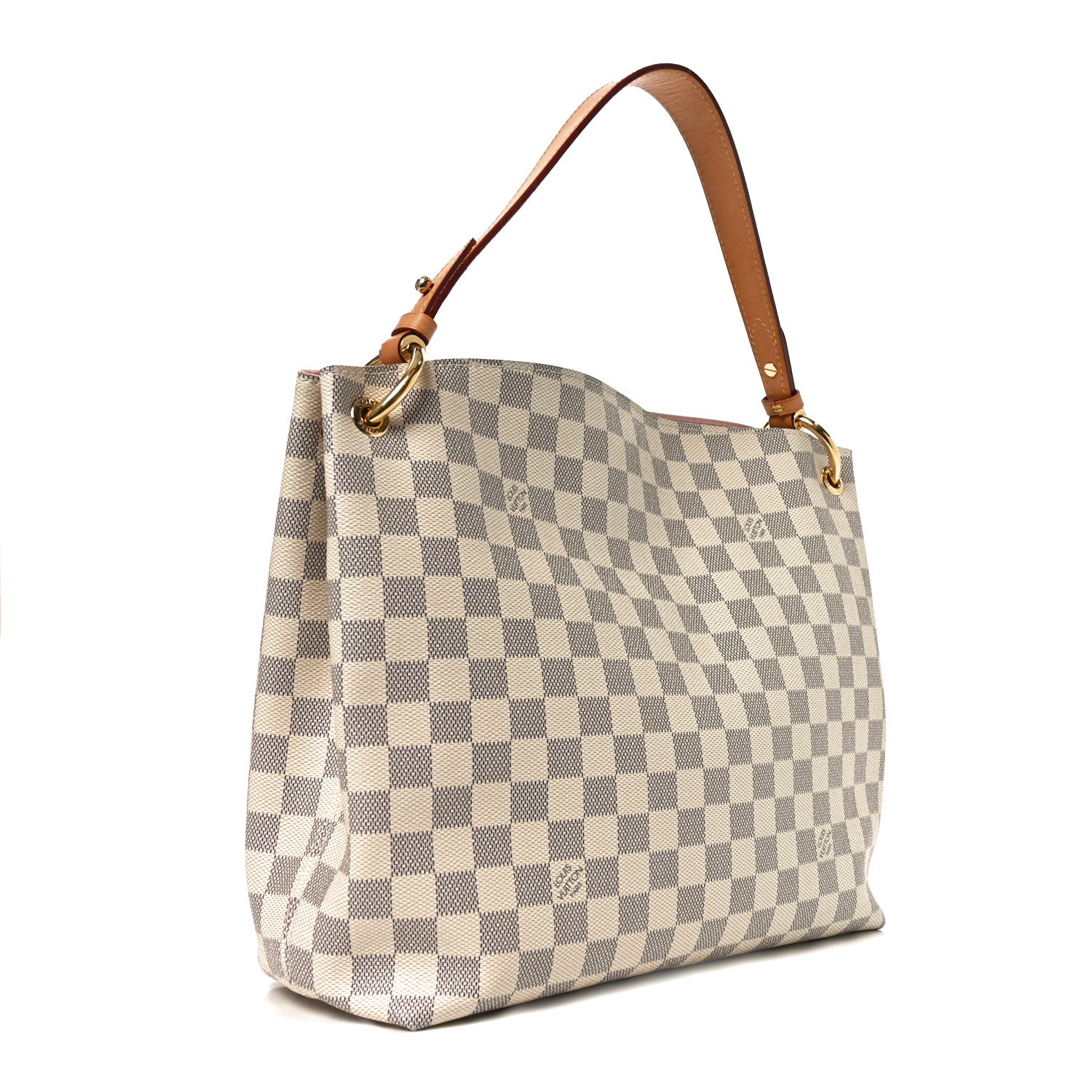 Damier Azur Graceful PM Rose Ballerine - Image 3