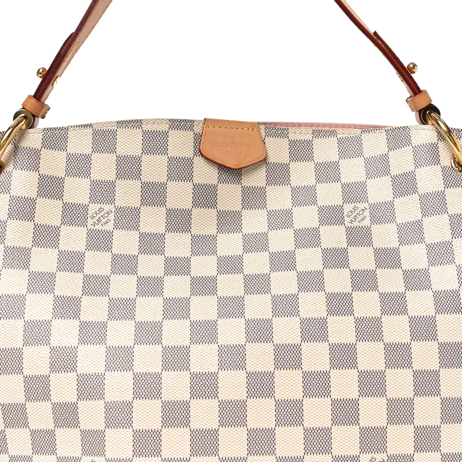 Damier Azur Graceful PM Rose Ballerine - Image 7
