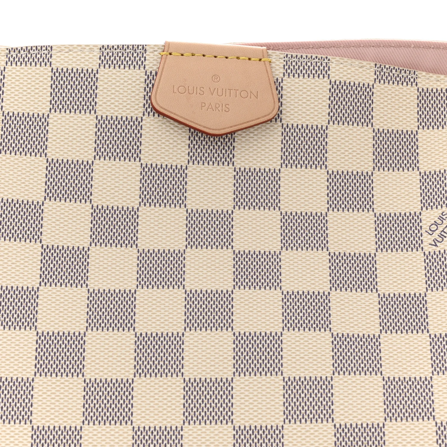 Damier Azur Graceful PM Rose Ballerine - Image 7