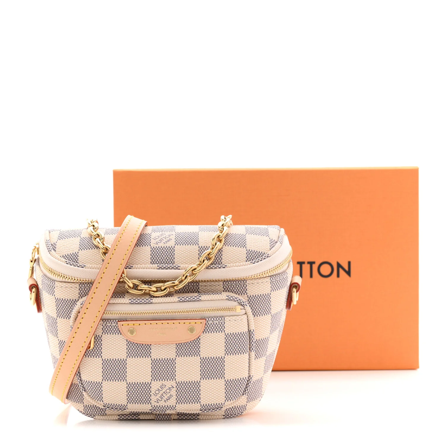 Damier Azur Mini Bumbag - Image 10