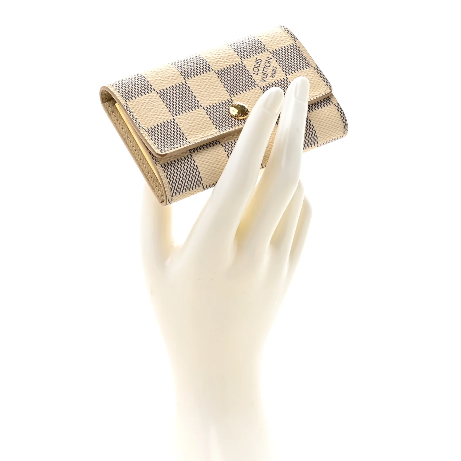 Damier Azur Multicles 6 Key Holder - Image 2
