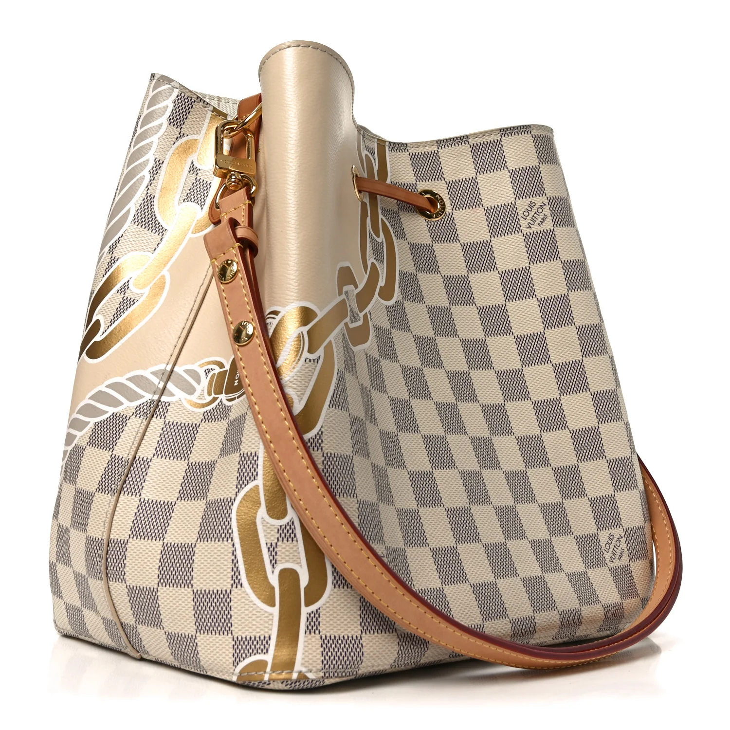 Damier Azur Nautical Neonoe MM - Image 3