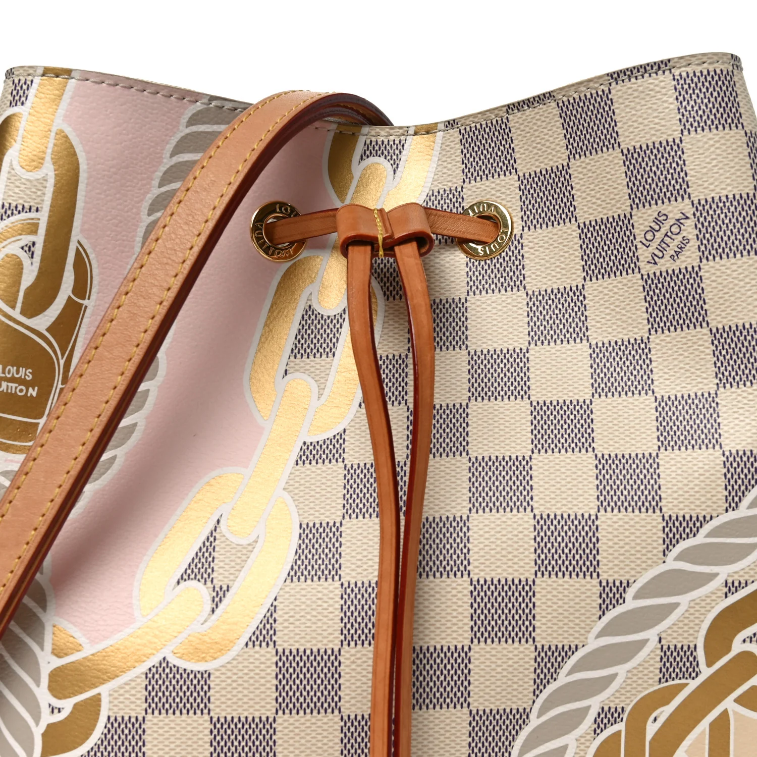 Damier Azur Nautical Neonoe MM - Image 8