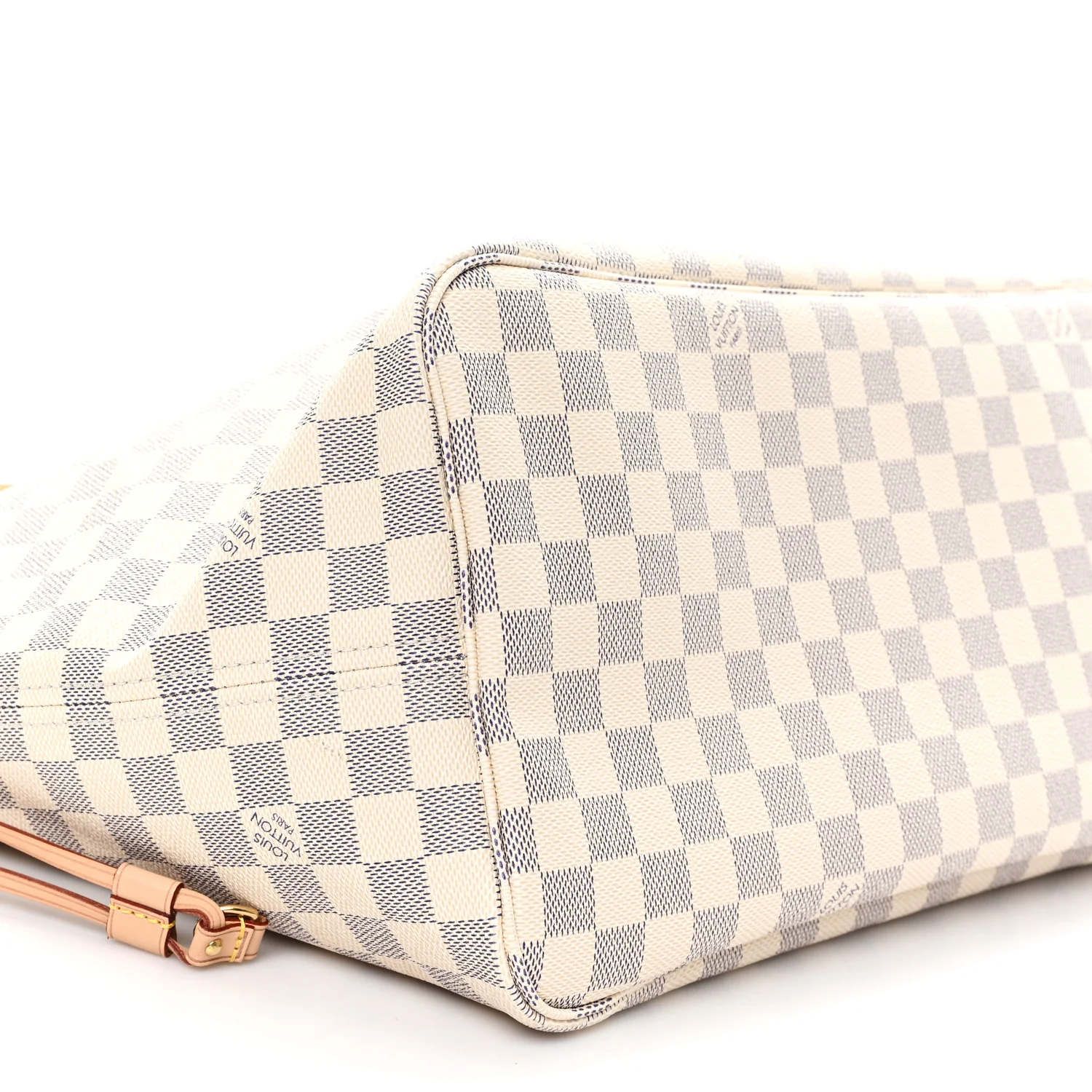 Damier Azur Neo Neverfull GM Rose Ballerine - Image 11