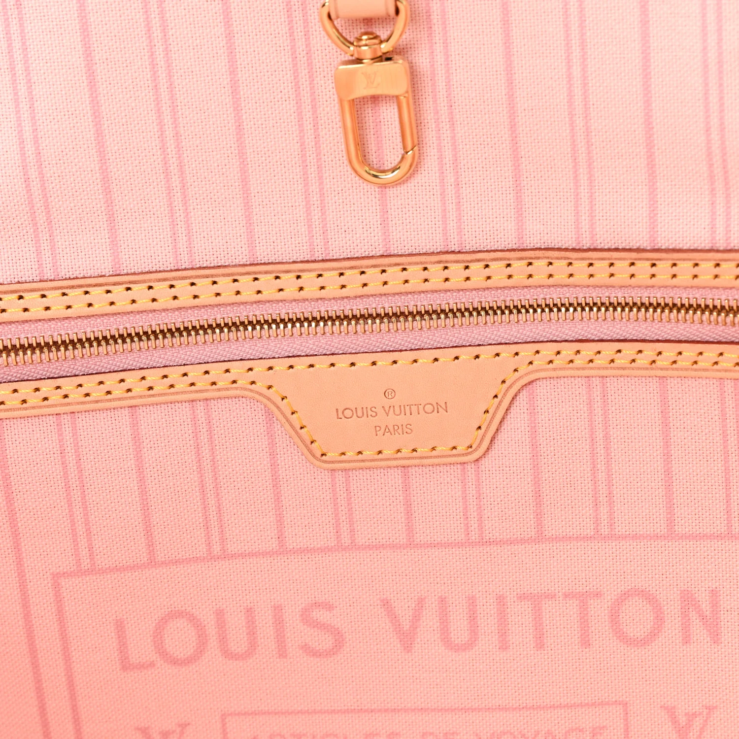 Damier Azur Neo Neverfull GM Rose Ballerine - Image 7