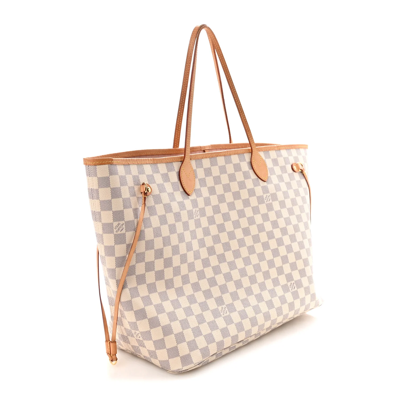 Damier Azur Neo Neverfull GM Rose Ballerine - Image 4