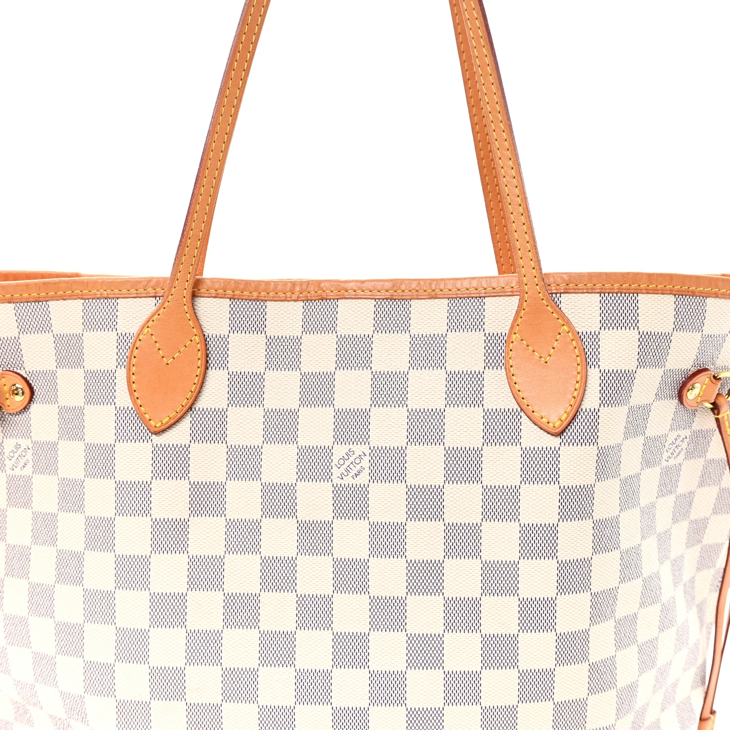 Damier Azur Neo Neverfull MM Rose Ballerine - Image 9