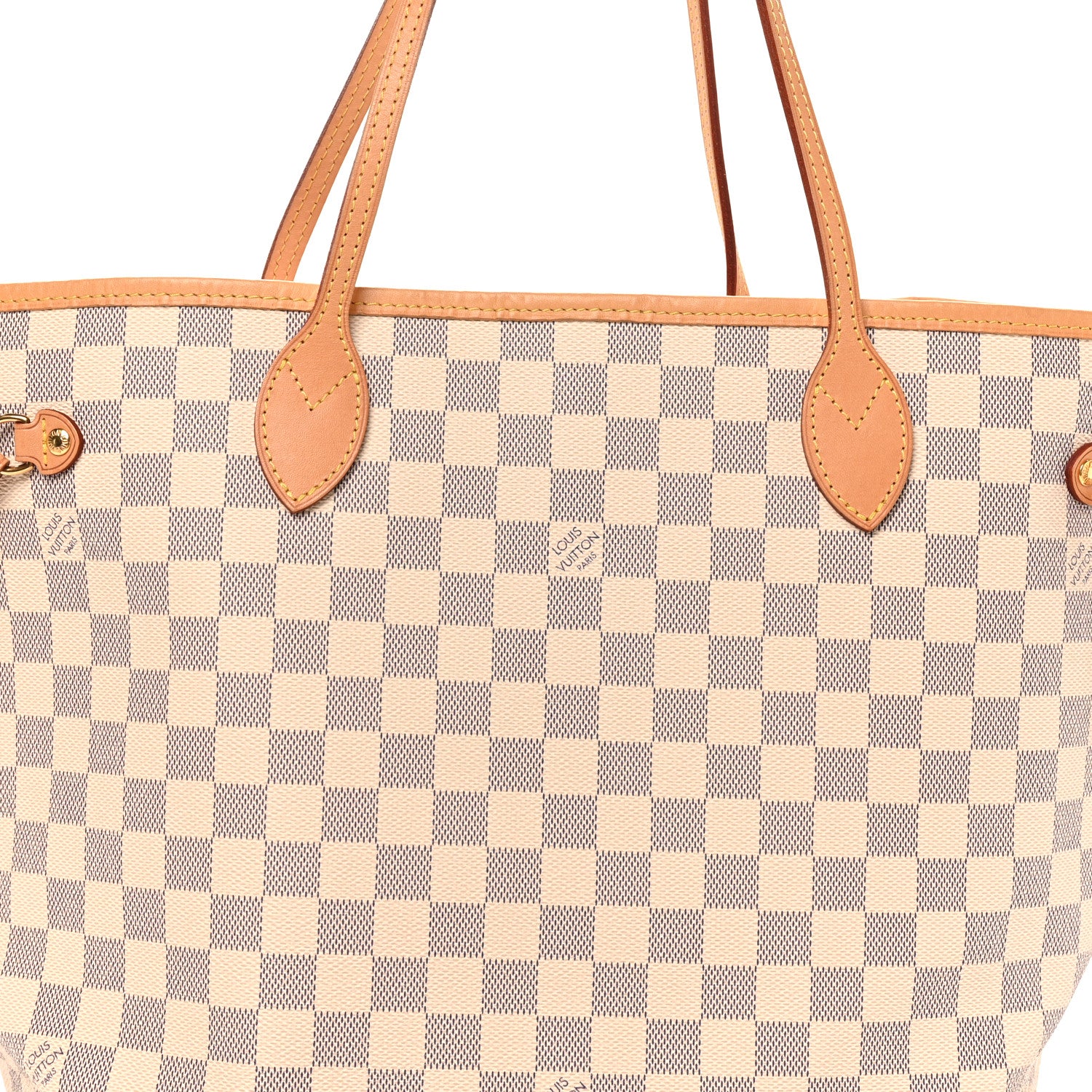 Damier Azur Neo Neverfull MM Rose Ballerine - Image 8