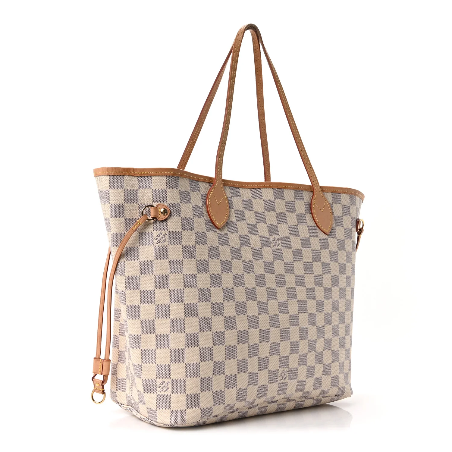 Damier Azur Neo Neverfull MM Rose Ballerine - Image 2