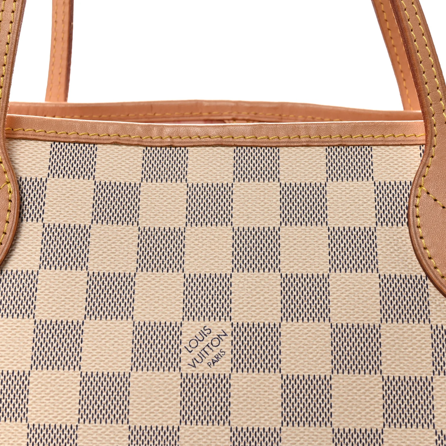 Damier Azur Neo Neverfull MM Rose Ballerine - Image 7