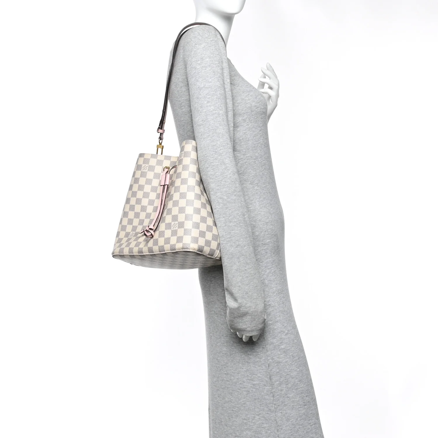 Damier Azur Neonoe MM Eau De Rose - Image 2