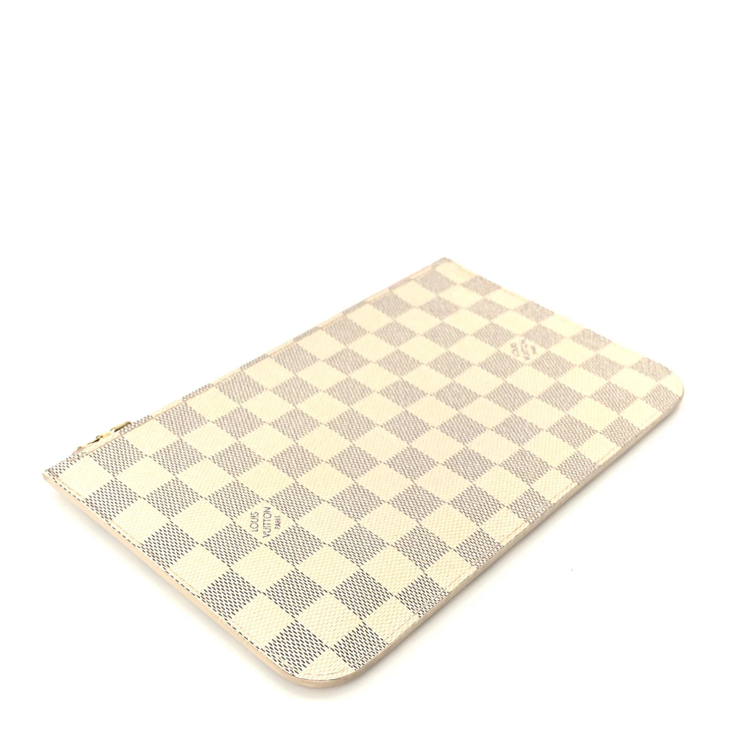 Damier Azur Neverfull MM GM Pochette Rose Ballerine - Image 4