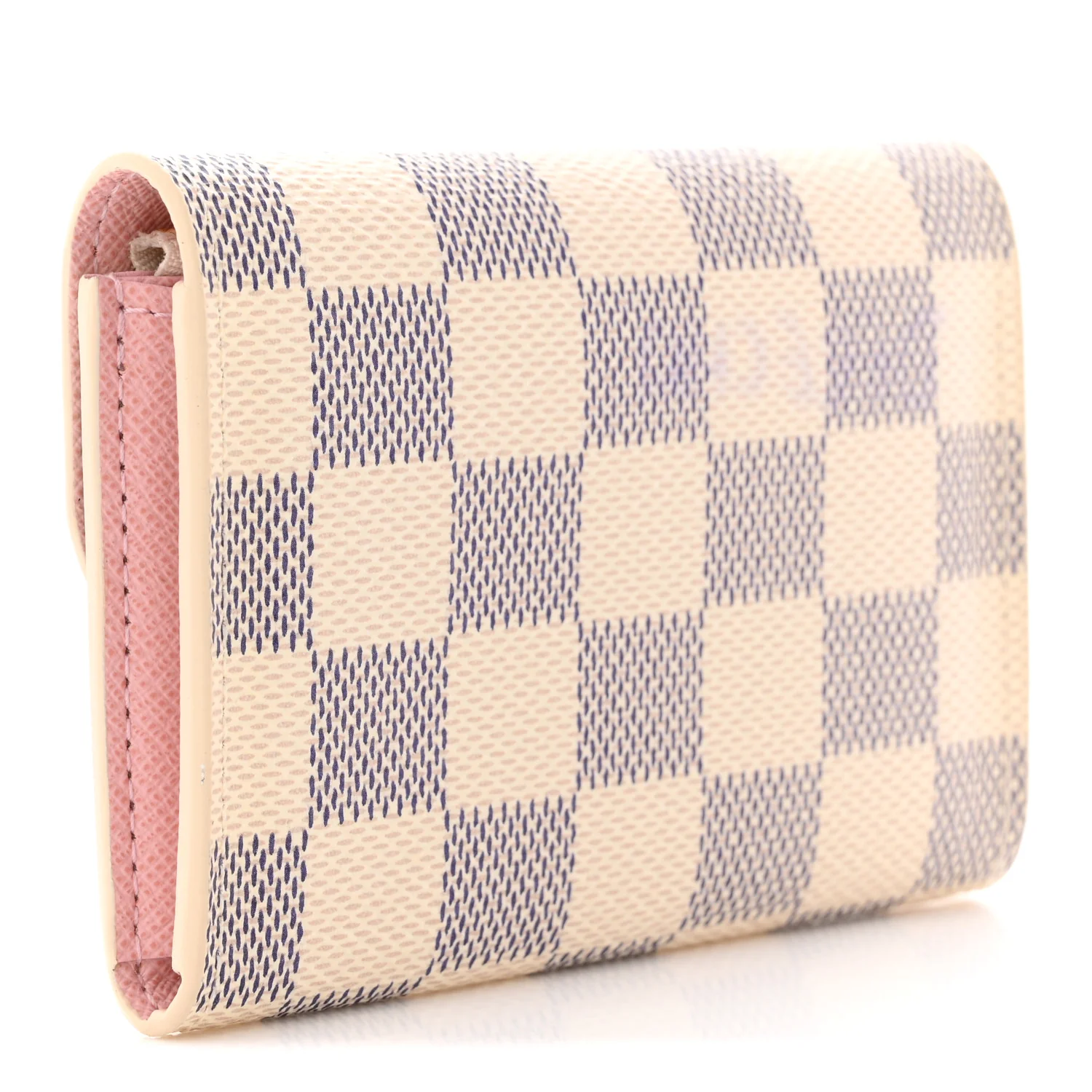 Damier Azur Rosalie Coin Purse Rose Ballerine - Image 3