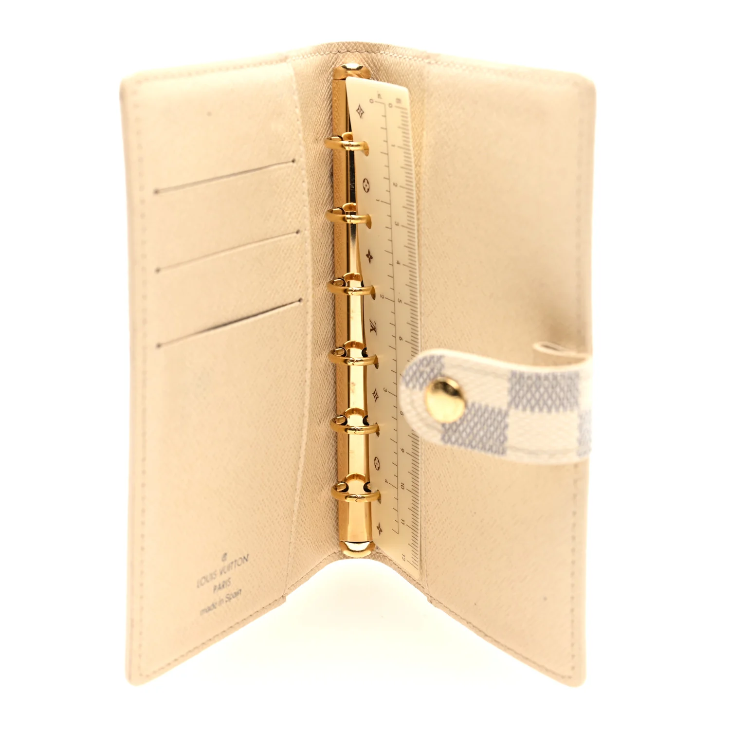 Damier Azur Small Ring Agenda Cover - Image 5