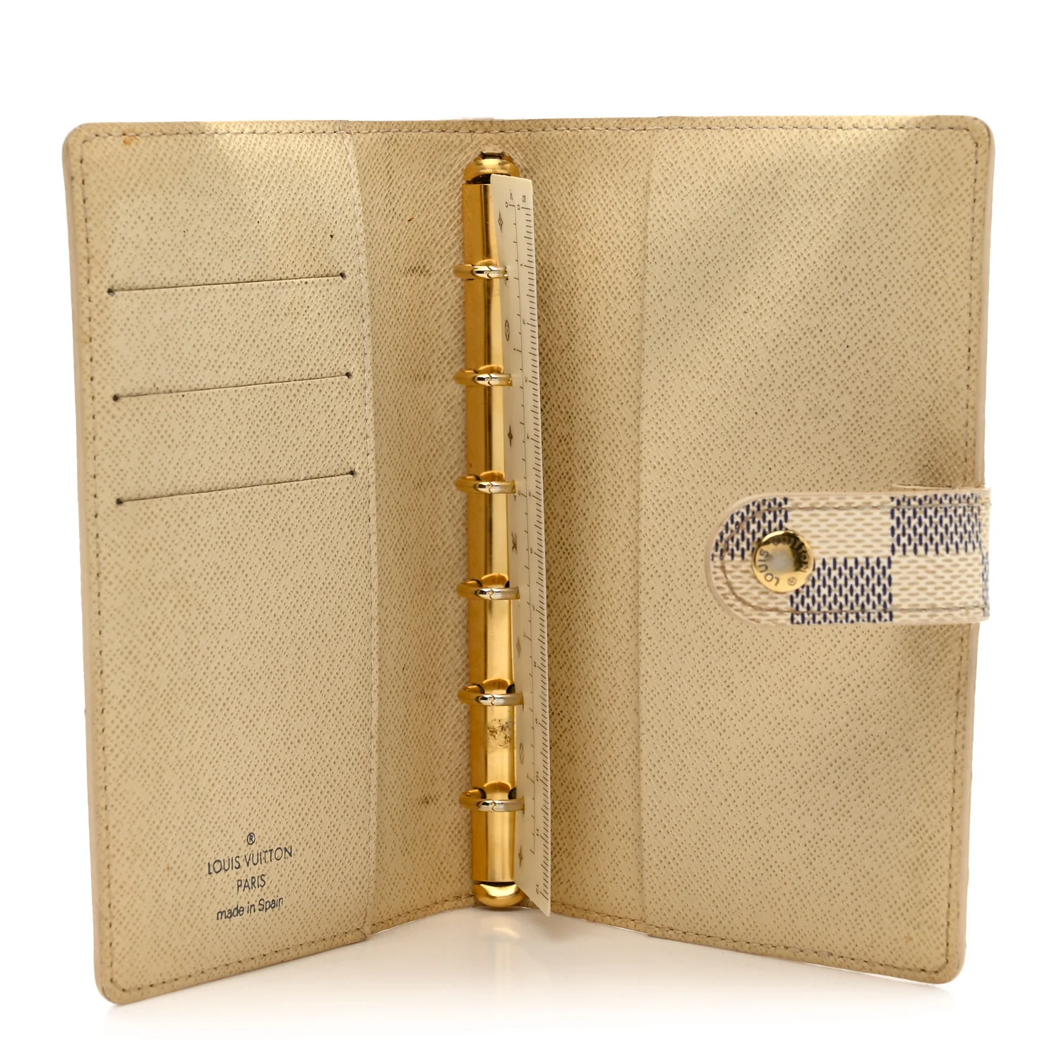 Damier Azur Small Ring Agenda Cover - Image 5