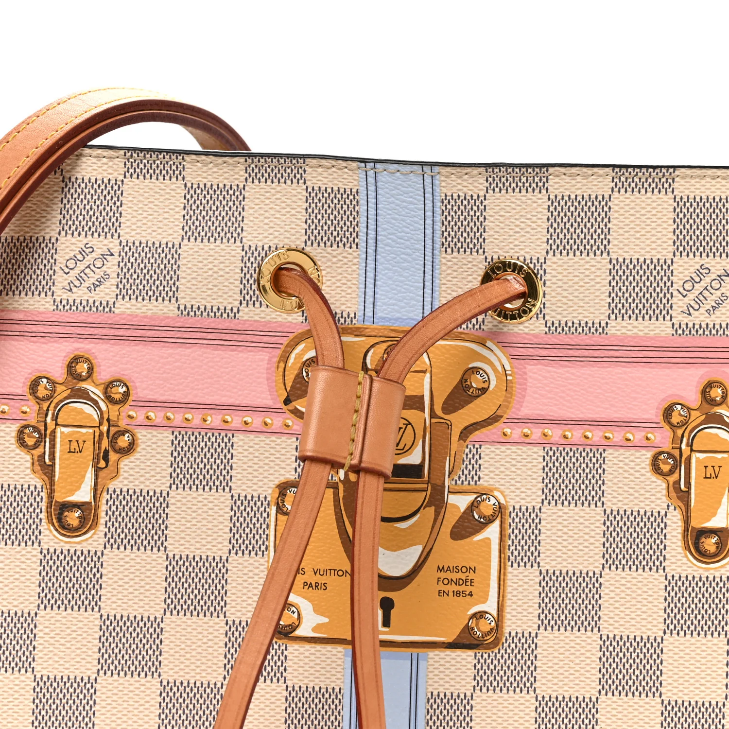 Damier Azur Summer Trunks Neonoe - Image 8