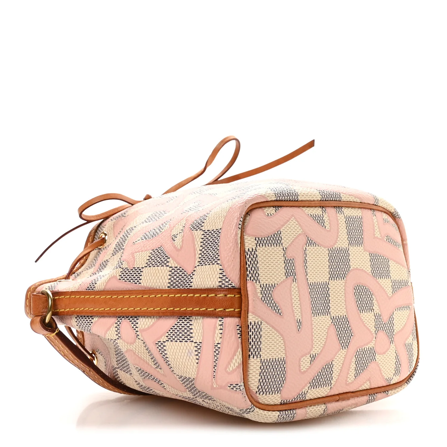 Damier Azur Tahitienne Nano Noe Rose Ballerine - Image 4