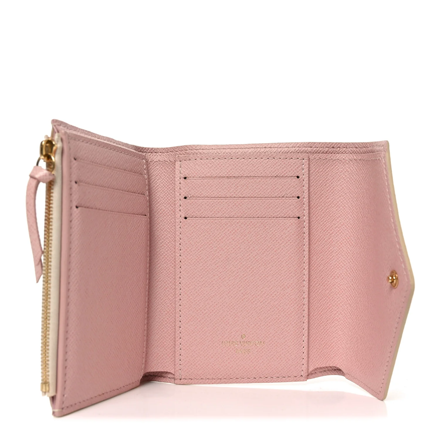 Damier Azur Victorine Wallet Rose Ballerine - Image 5