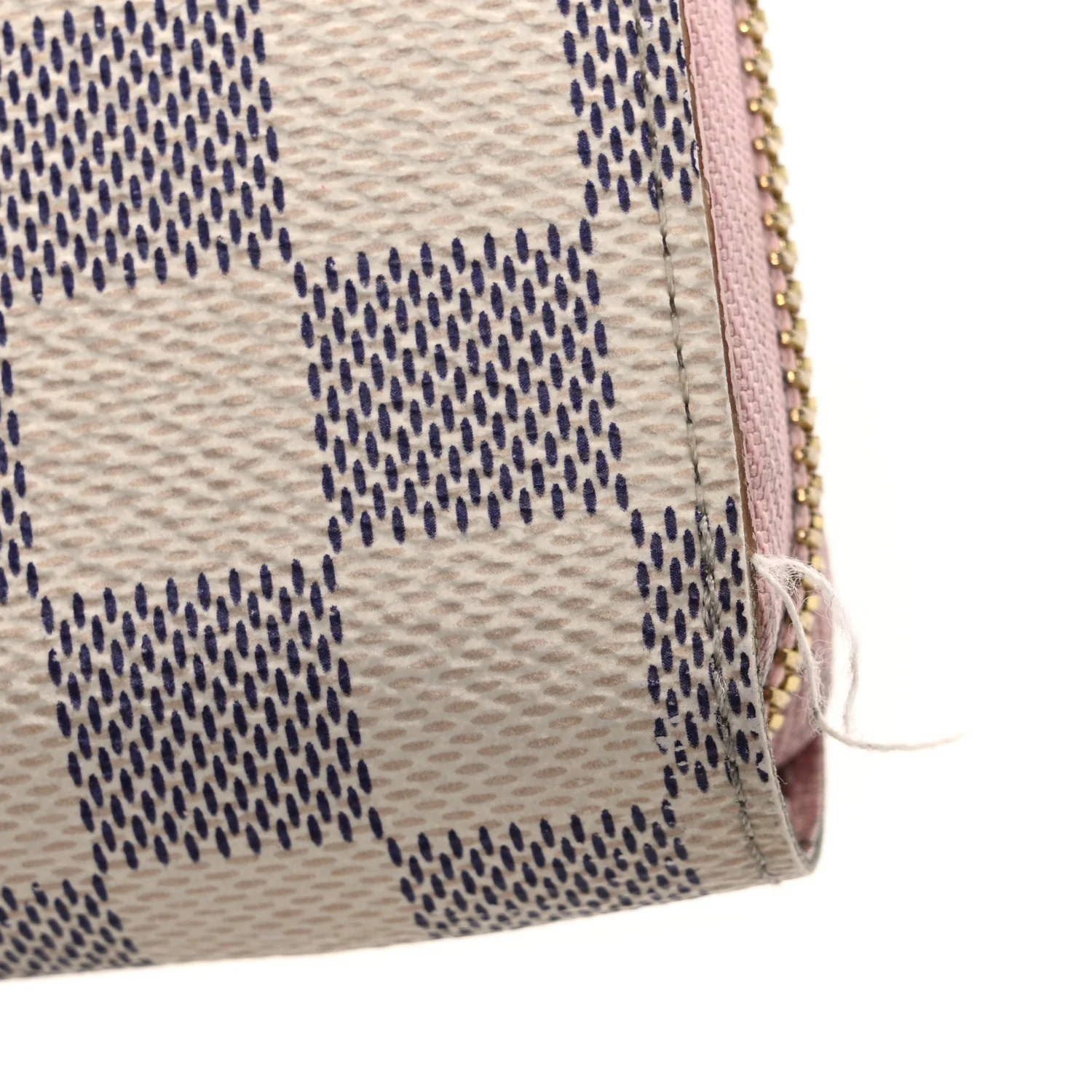Damier Azur Zippy Wallet Rose Ballerine - Image 8