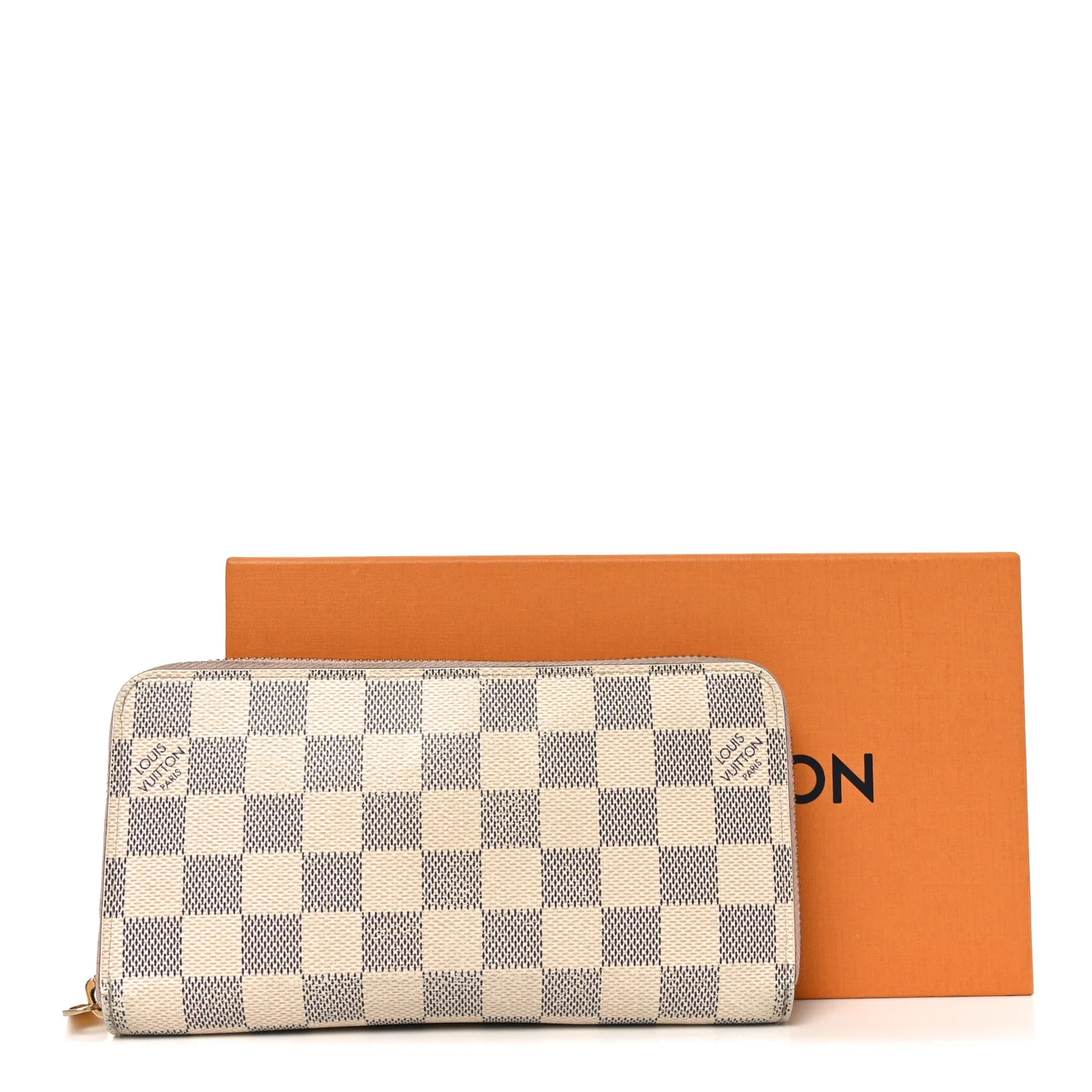 Damier Azur Zippy Wallet Rose Ballerine - Image 9