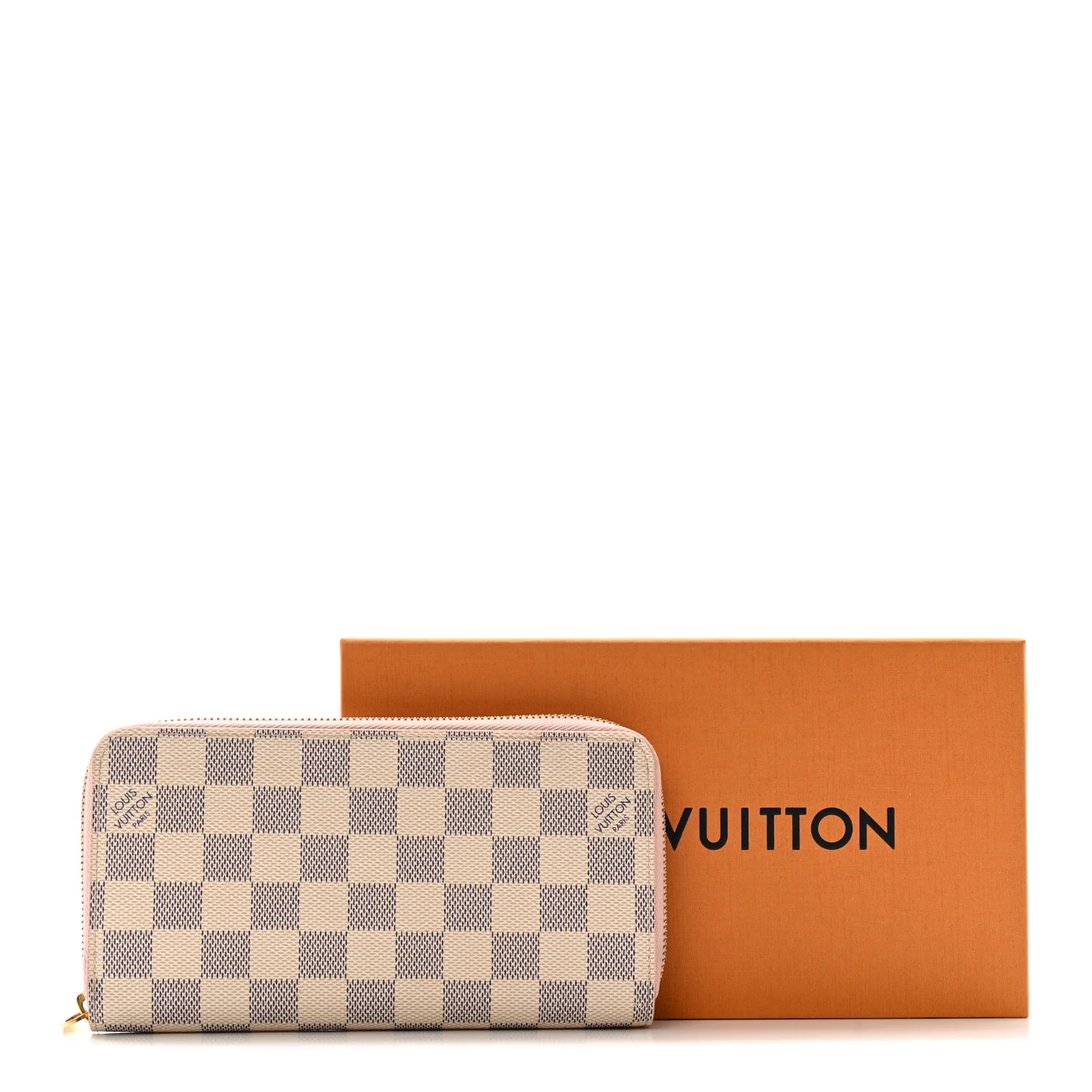 Damier Azur Zippy Wallet Rose Ballerine - Image 14