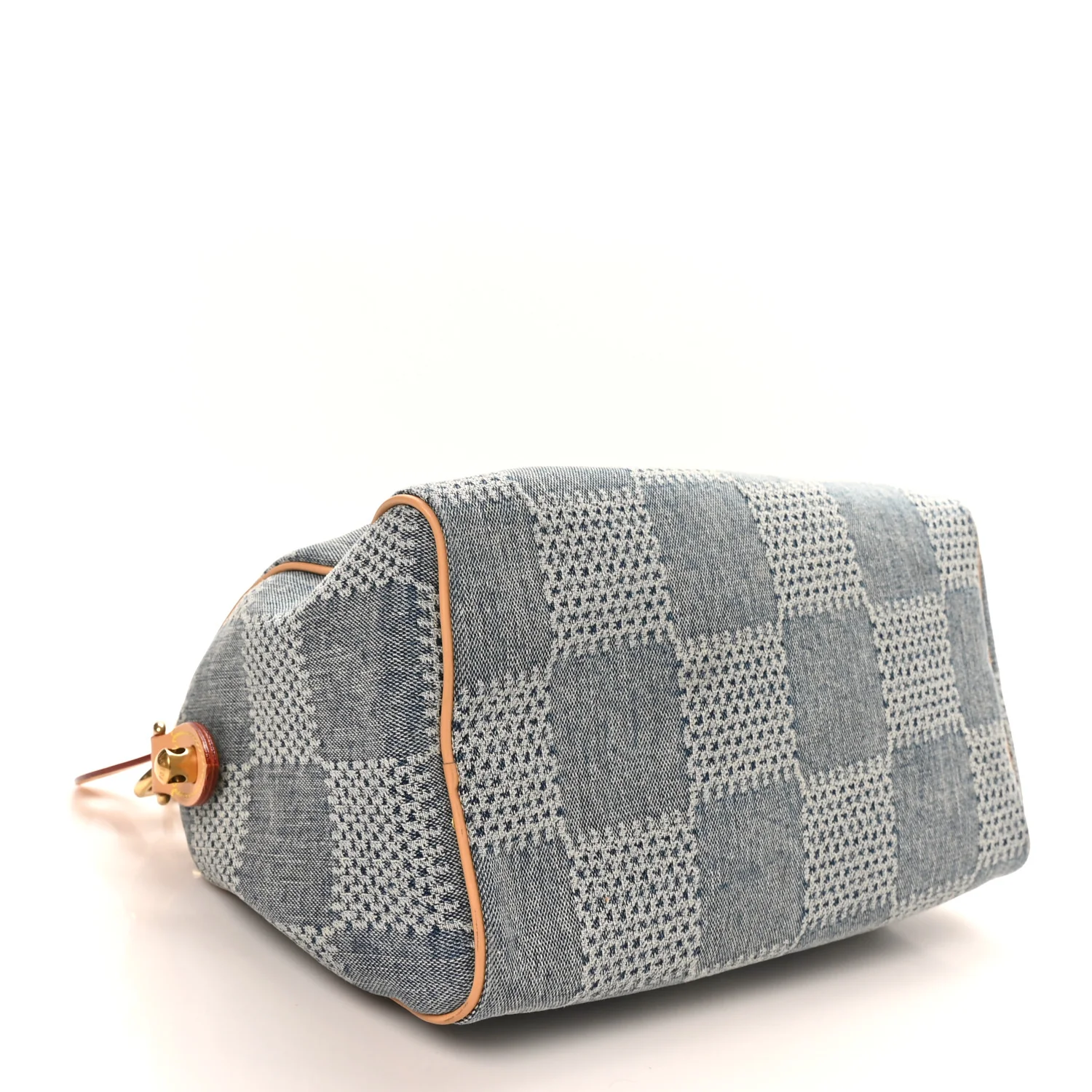 Damier Denim 3D Speedy Bandouliere 25 Bleu - Image 4