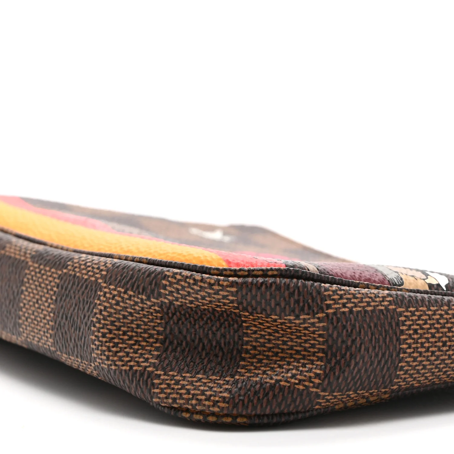 Damier Ebene 2015 Christmas Animation Mini Pochette Accessories - Image 10