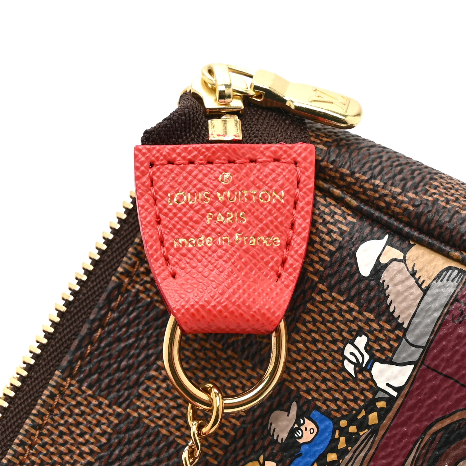 Damier Ebene 2015 Christmas Animation Mini Pochette Accessories - Image 6