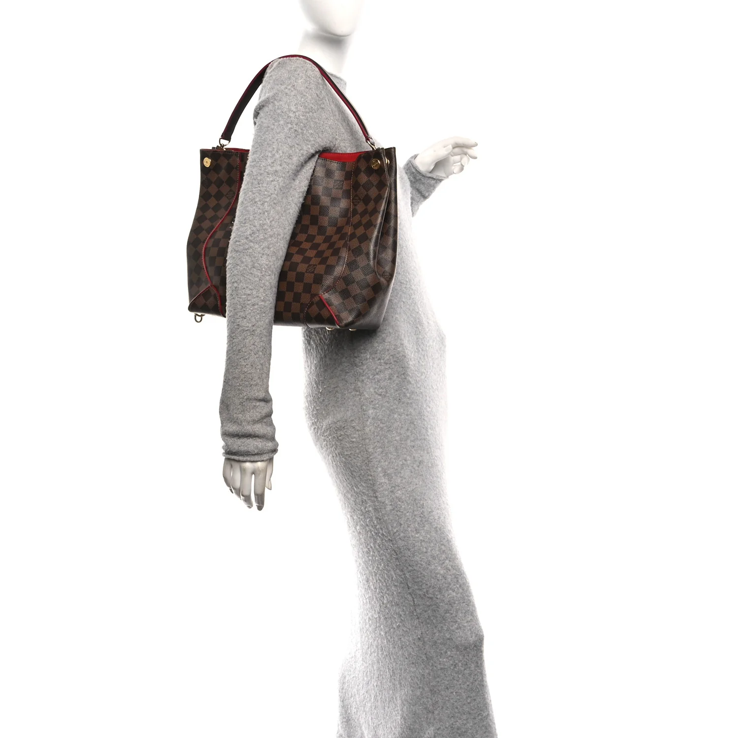 Damier Ebene Caissa Hobo Cherry - Image 2