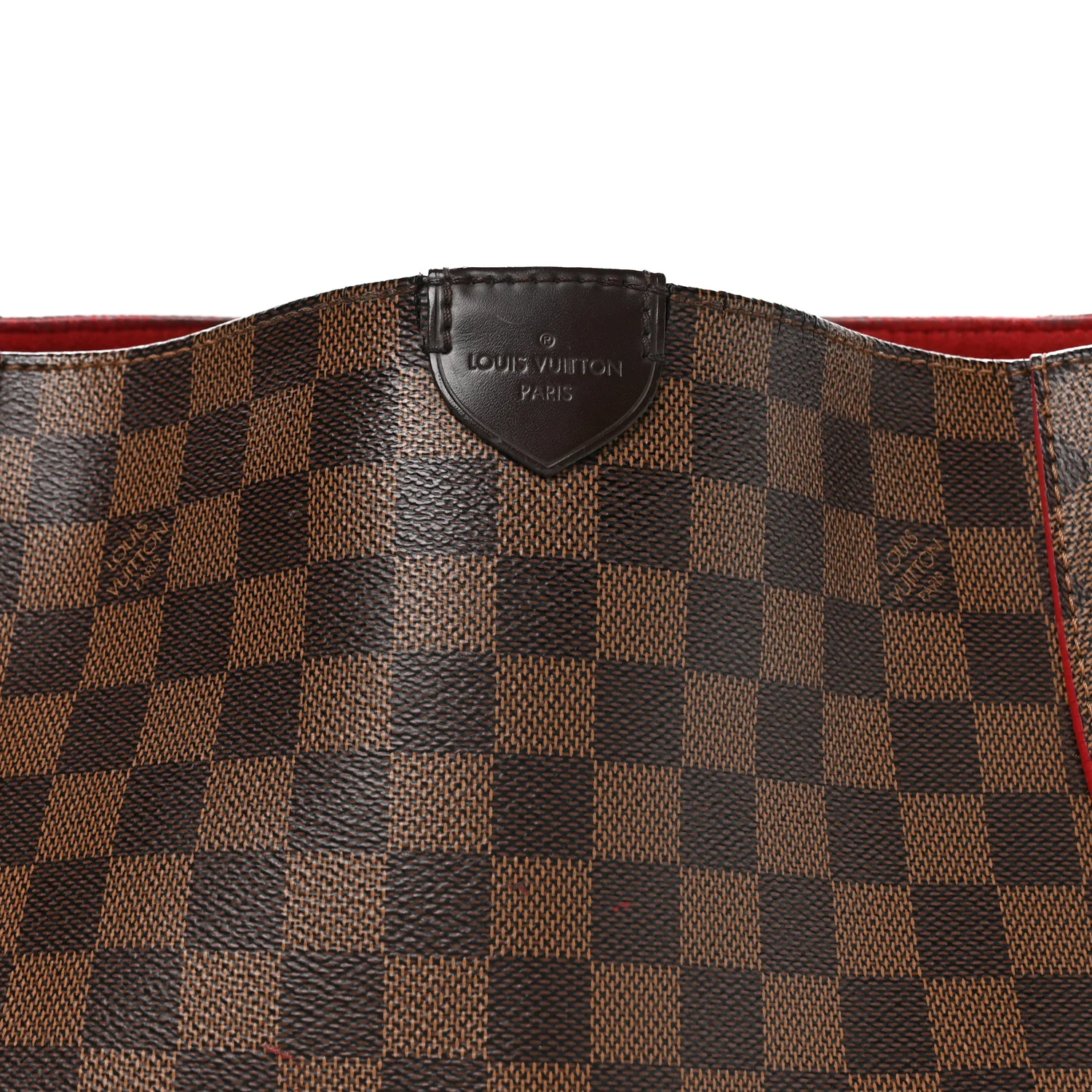 Damier Ebene Caissa Hobo Cherry - Image 8