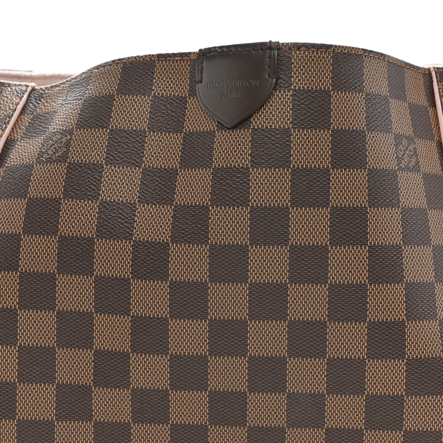 Damier Ebene Caissa Hobo Rose Ballerine - Image 8