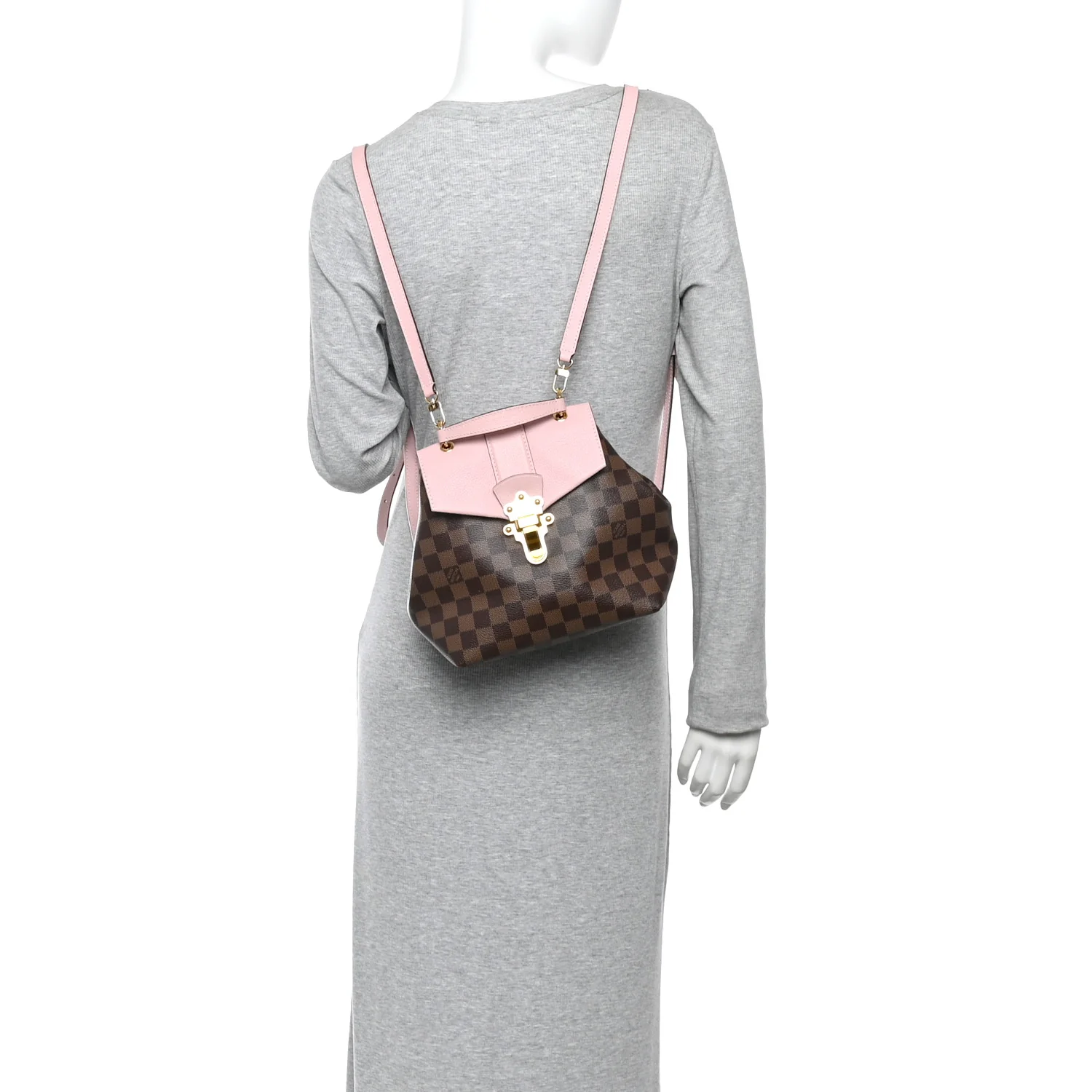 Damier Ebene Clapton Backpack Magnolia - Image 2