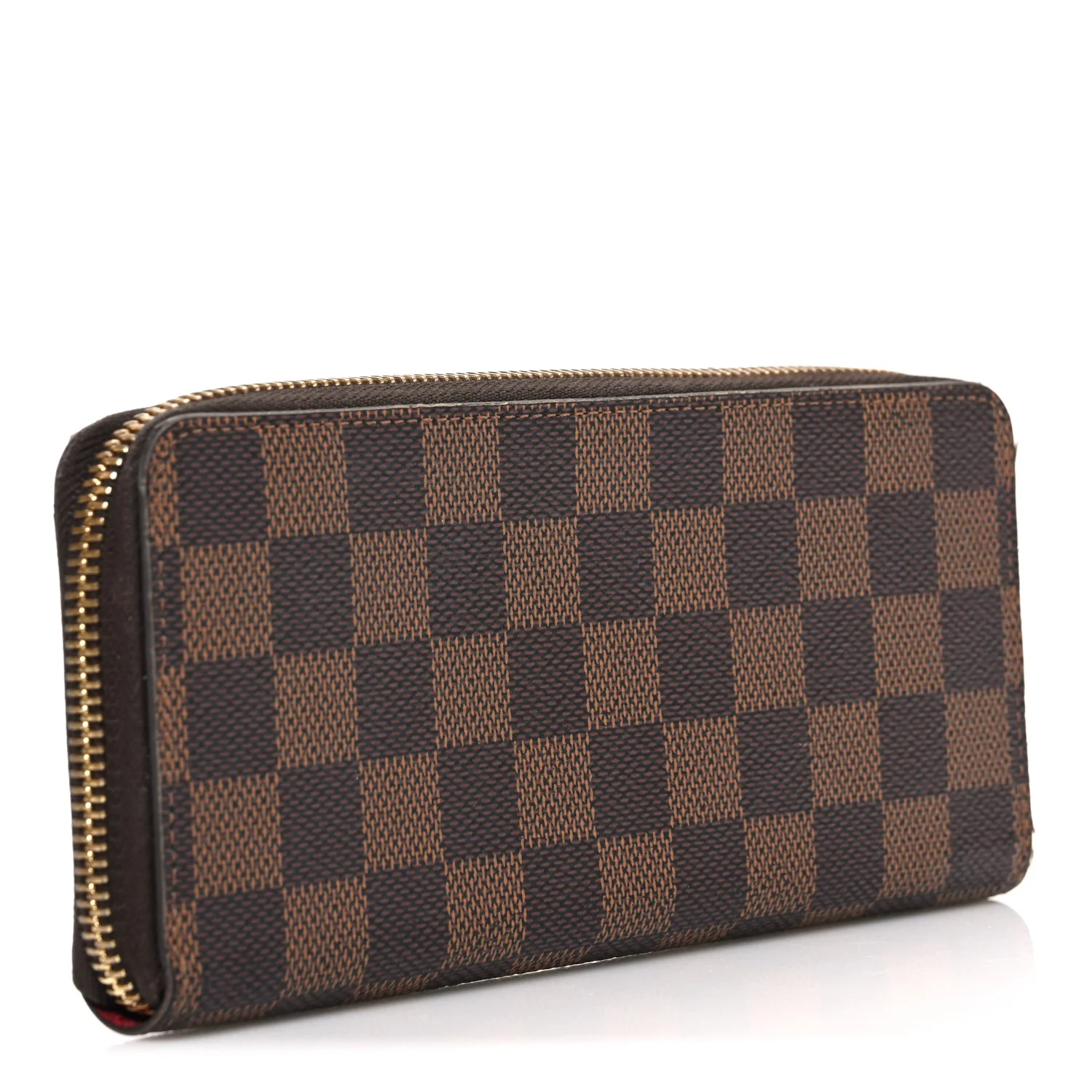 Damier Ebene Clemence Wallet Cherry - Image 3