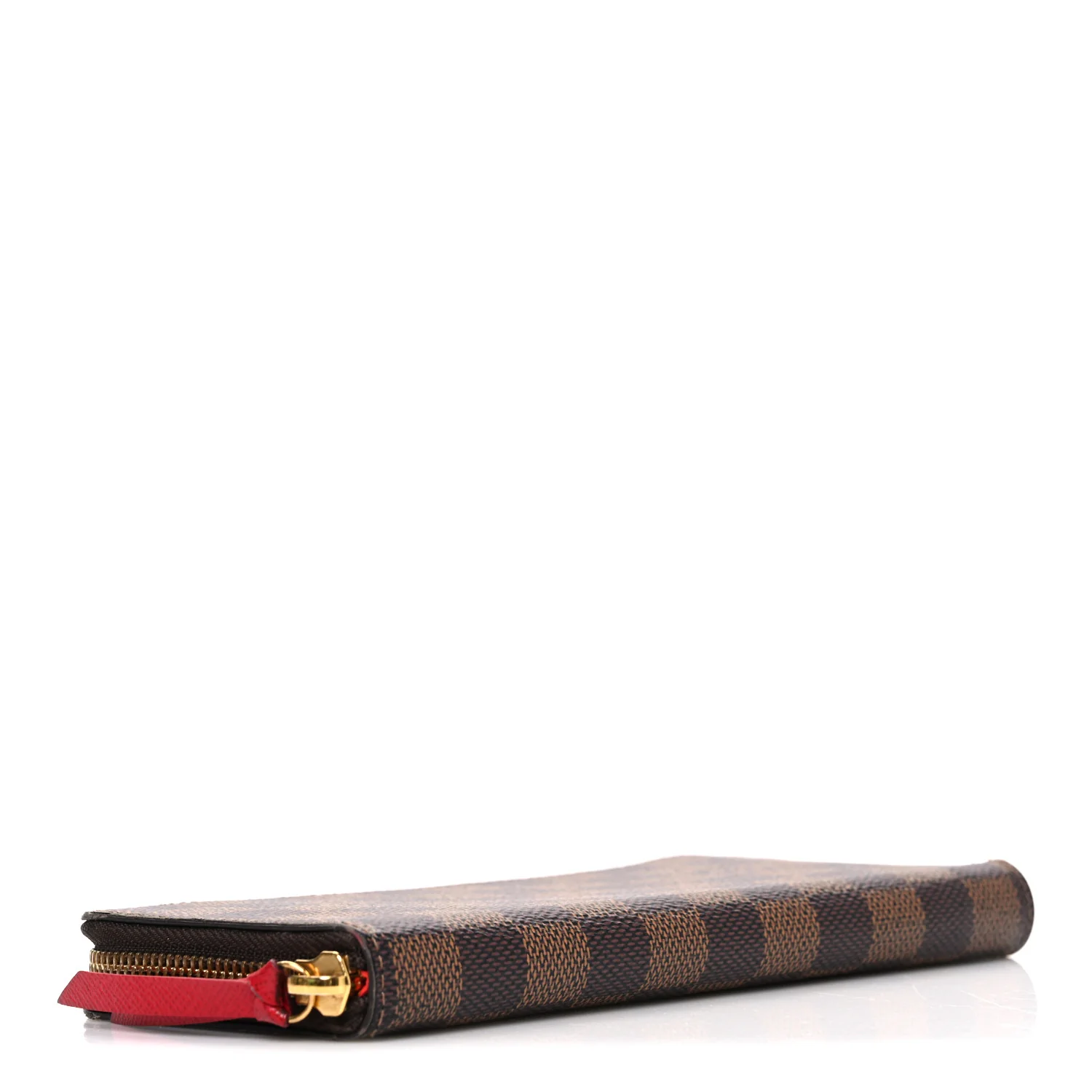 Damier Ebene Clemence Wallet Cherry - Image 4