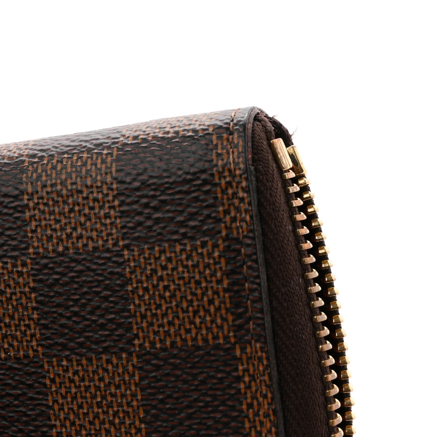 Damier Ebene Clemence Wallet Cherry - Image 9