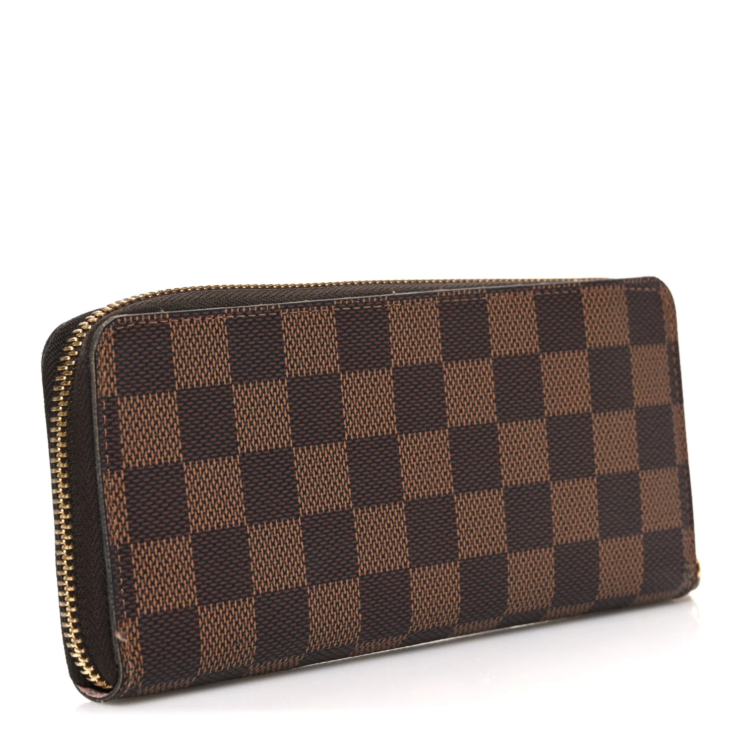 Damier Ebene Clemence Wallet Rose Ballerine - Image 3