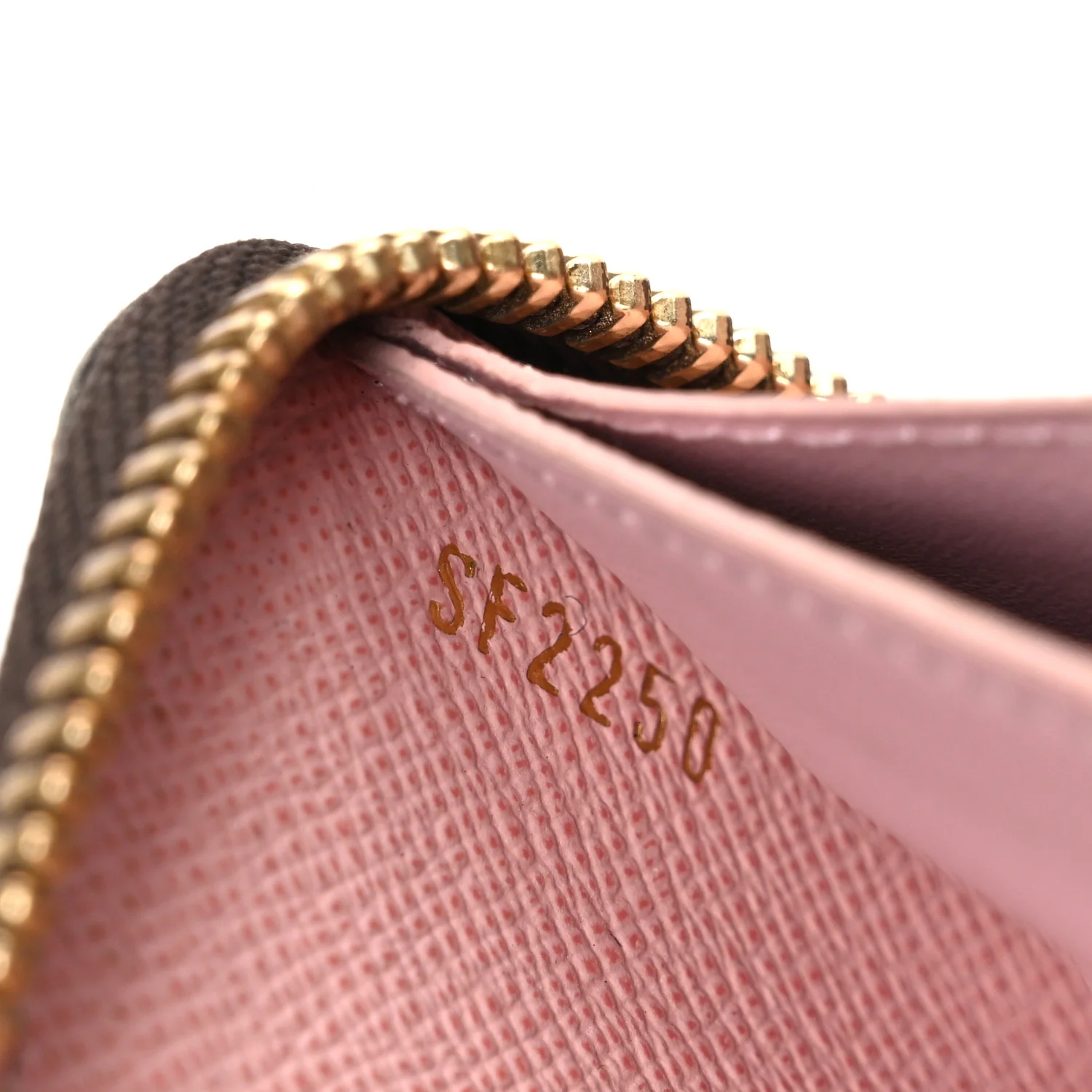 Damier Ebene Clemence Wallet Rose Ballerine - Image 7