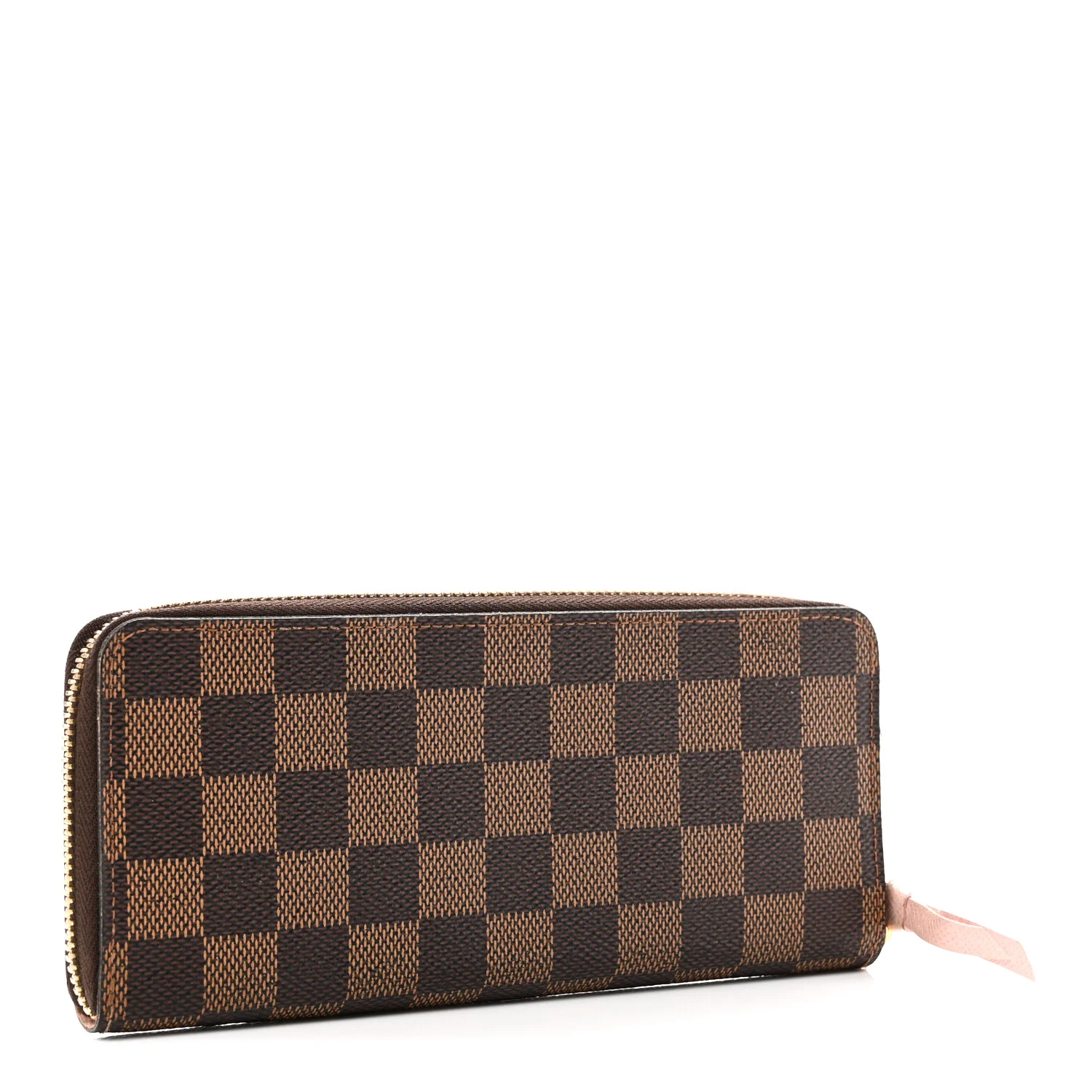 Damier Ebene Clemence Wallet Rose Ballerine - Image 3