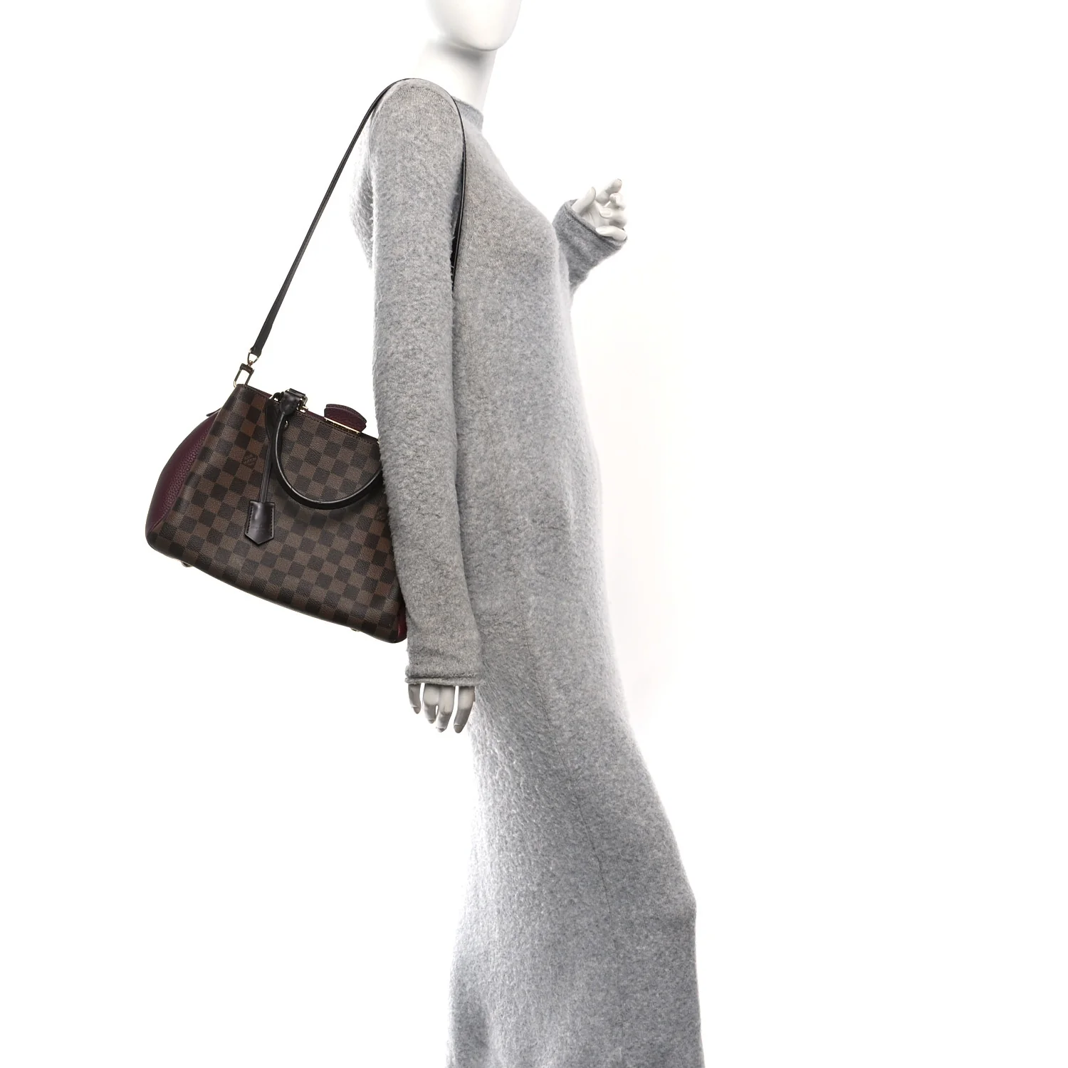 Damier Ebene Cuir Taurillon Brittany Bordeaux - Image 2