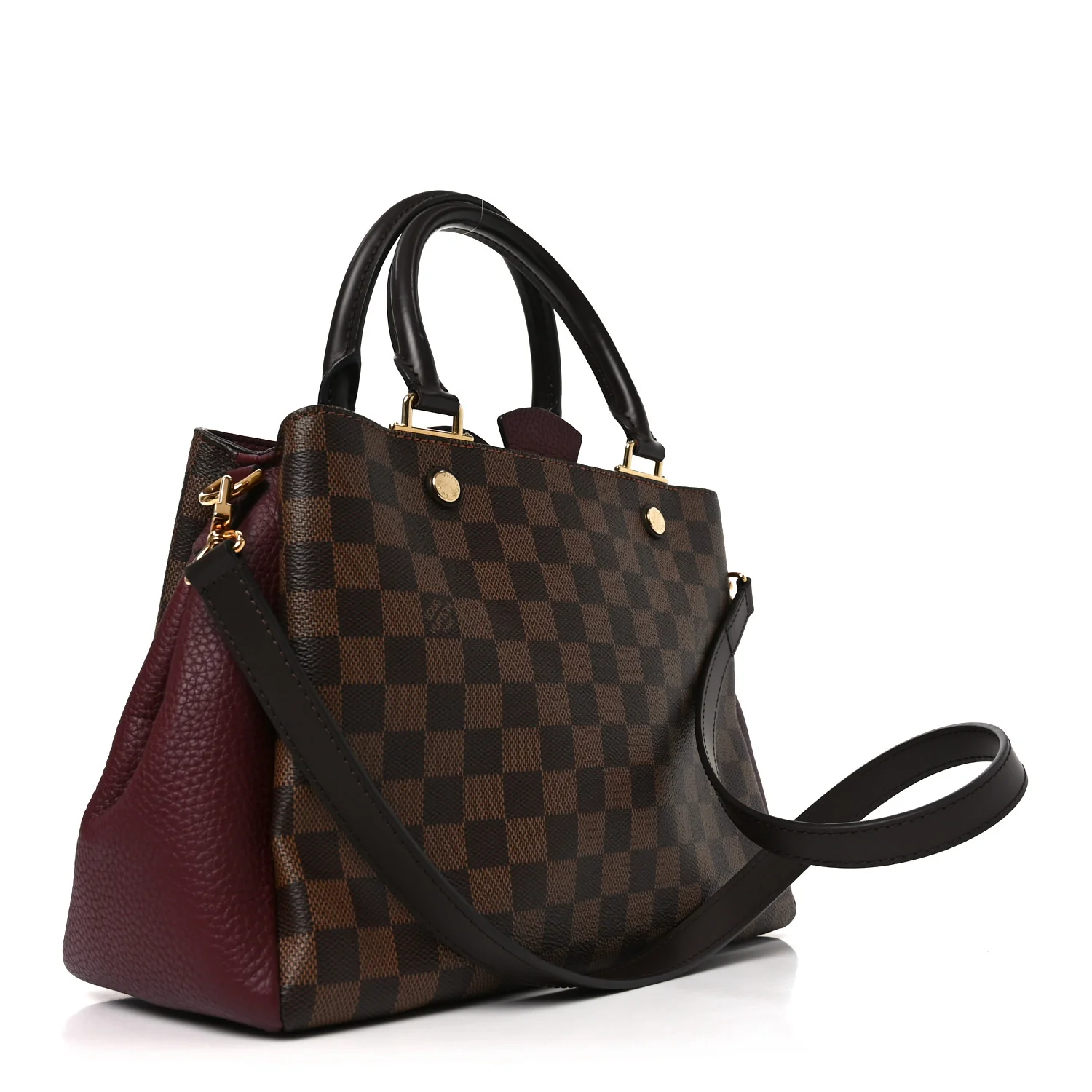 Damier Ebene Cuir Taurillon Brittany Bordeaux - Image 3