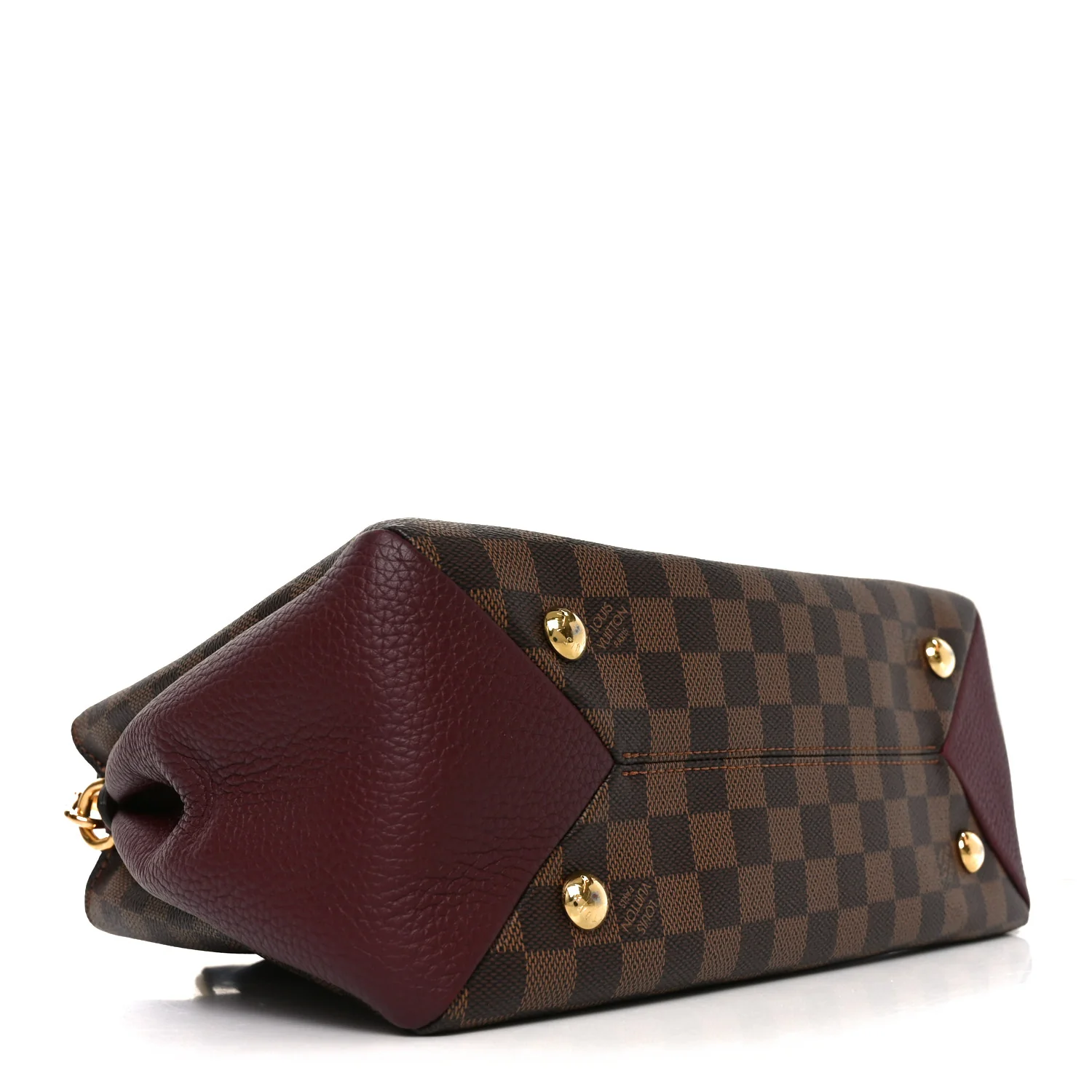 Damier Ebene Cuir Taurillon Brittany Bordeaux - Image 4