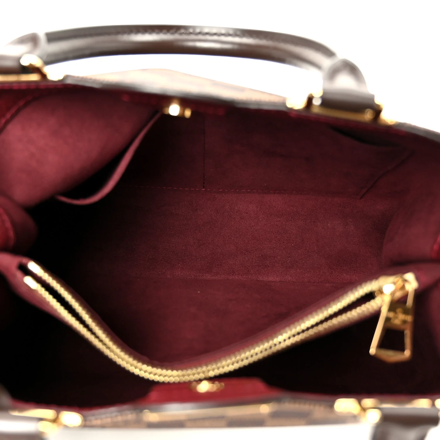 Damier Ebene Cuir Taurillon Brittany Bordeaux - Image 4